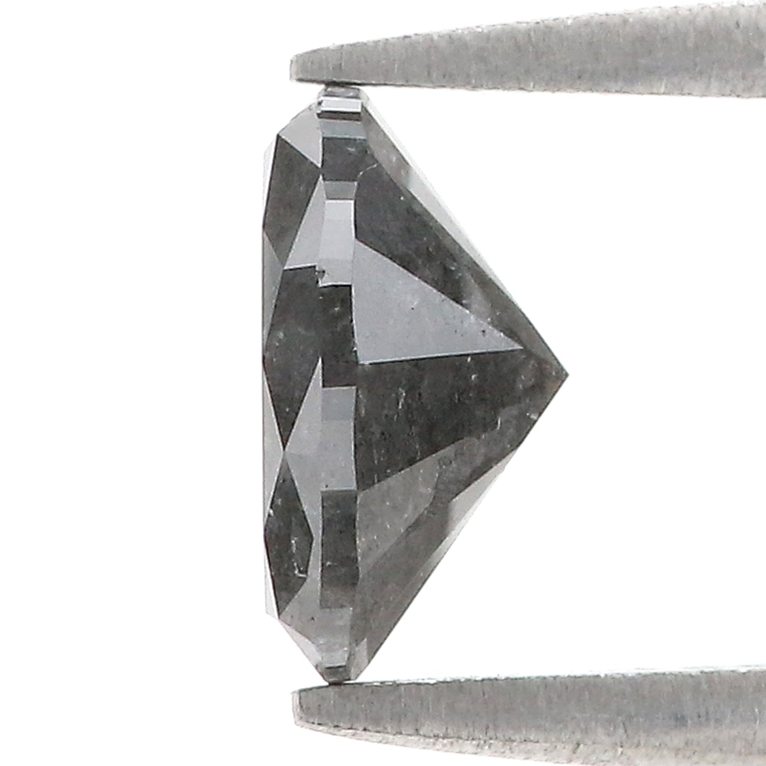 1.46 Ct Natural Loose Oval Shape Diamond Salt And Pepper Oval Diamond 8.30 MM Natural Black Grey Diamond Oval Brilliant Cut Diamond LQ1129