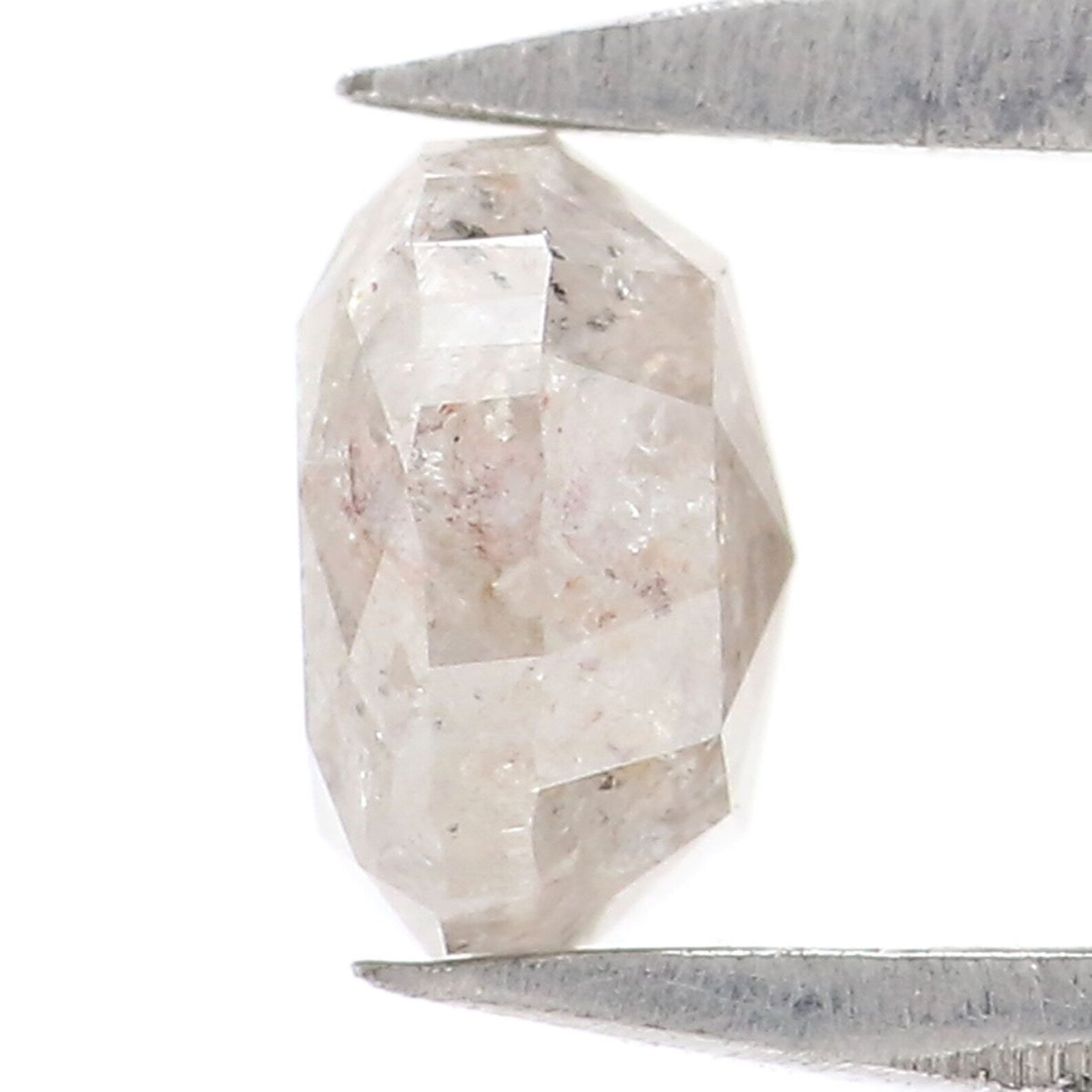 0.55 CT Natural Loose Cushion Shape Diamond Gray Color Cushion Diamond 4.70 MM Natural Loose Diamond Cushion Shape Rose Cut Diamond N8051