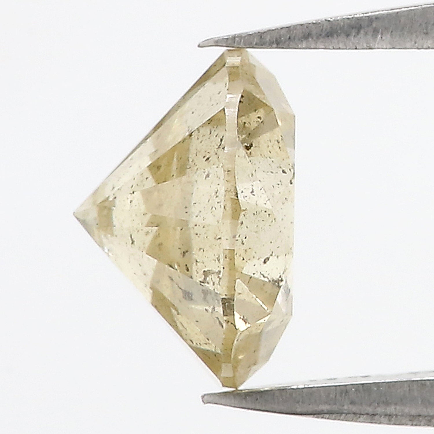 1.97 Ct Natural Loose Round Brilliant Cut Diamond Yellow Color Diamond 7.80 MM Natural Diamond Yellow Color Round Shape Diamond LQ3058