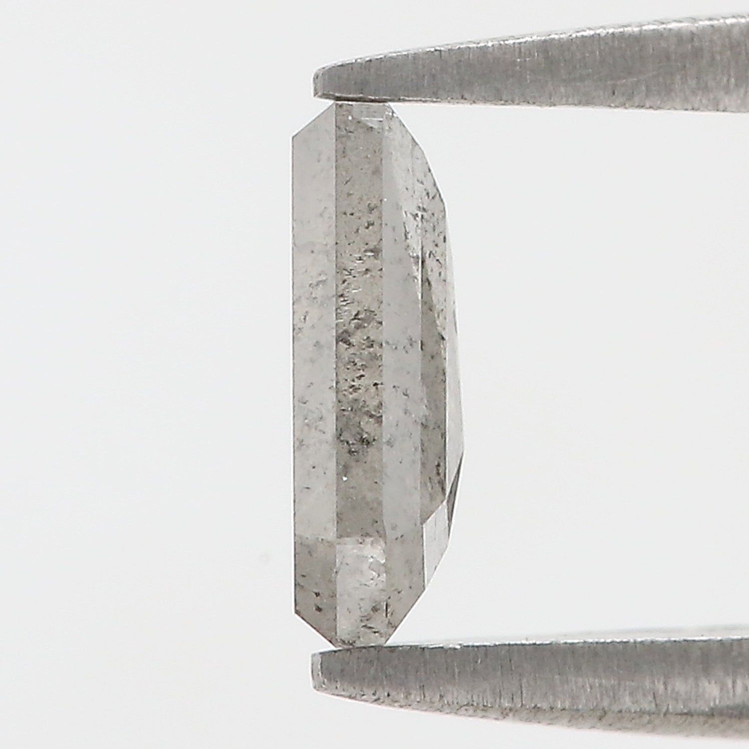 0.80 Ct Natural Loose Coffin Shape Diamond Grey Color Coffin Cut Diamond 7.30 MM Natural Loose Coffin Diamond Coffin Shape Diamond QL9673