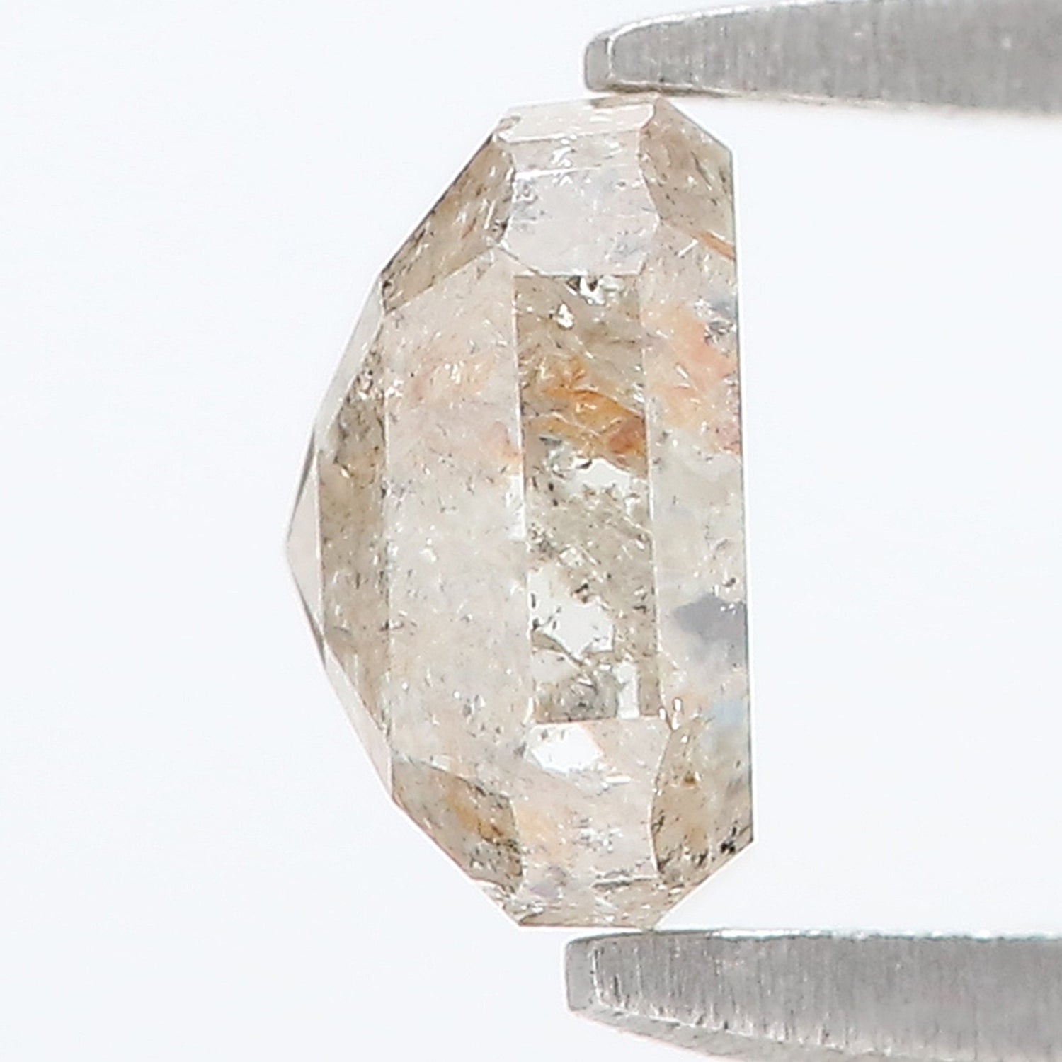 1.06 CT Natural Loose Cushion Shape Diamond Grey Color Cushion Diamond 5.60 MM Natural Diamond Grey Color Cushion Rose Cut Diamond N8725