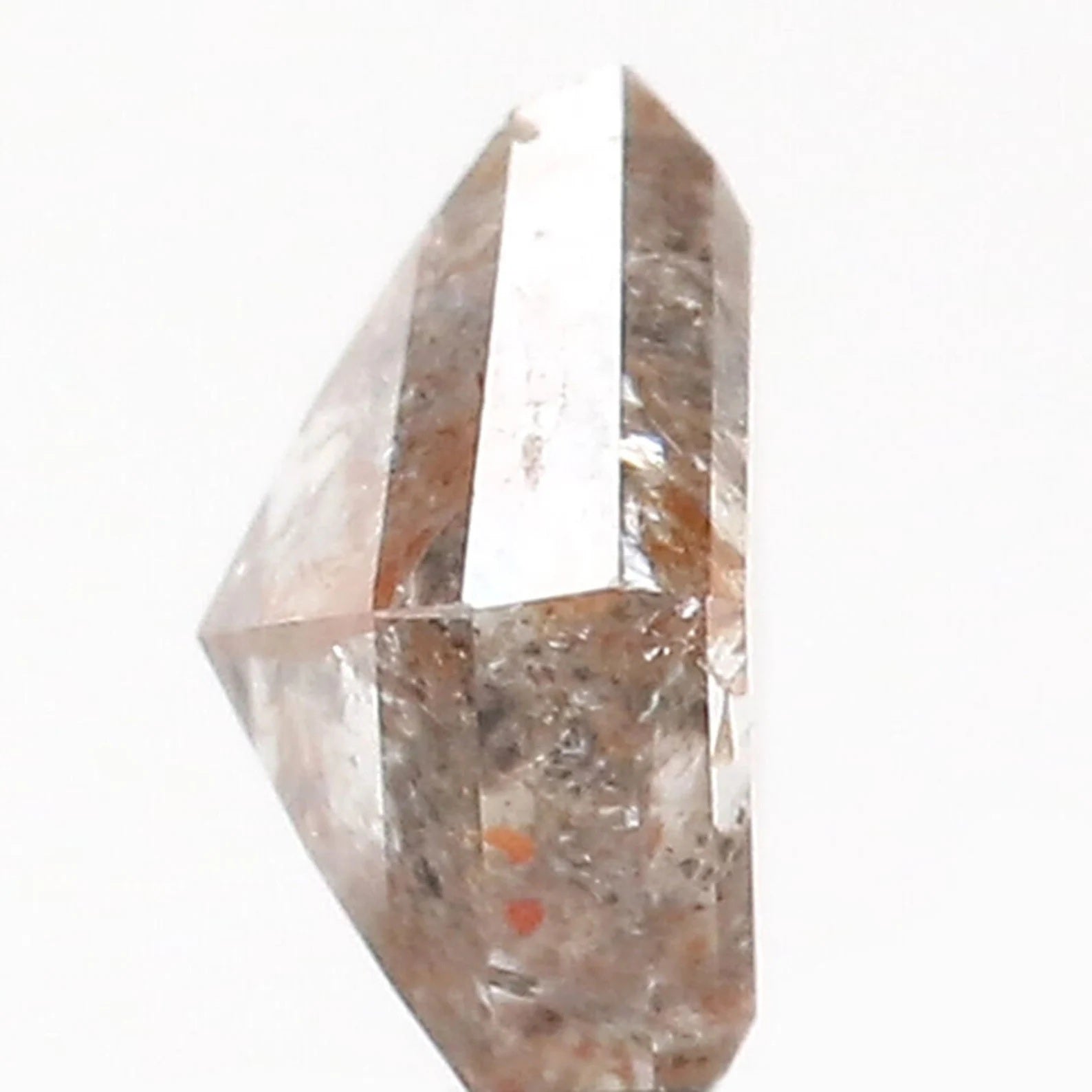 0.32 CT Natural Loose Kite Shape Diamond Grey Brown Color Kite Shape Diamond 5.15 MM Natural Loose Grey Brown Kite Rose Cut Diamond NQ432