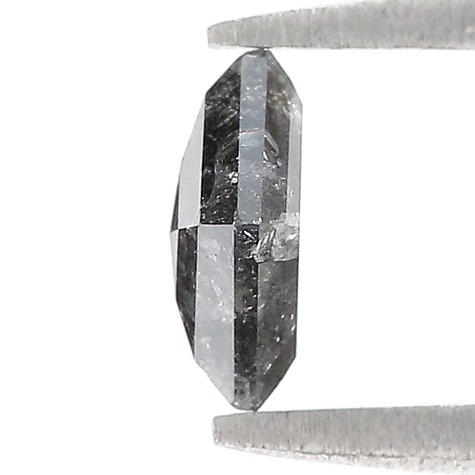 0.65 CT Natural Loose Kite Shape Diamond Black Color Kite Cut Diamond 6.75 MM Natural Loose Diamond Kite Shape Rose Cut Diamond QN808