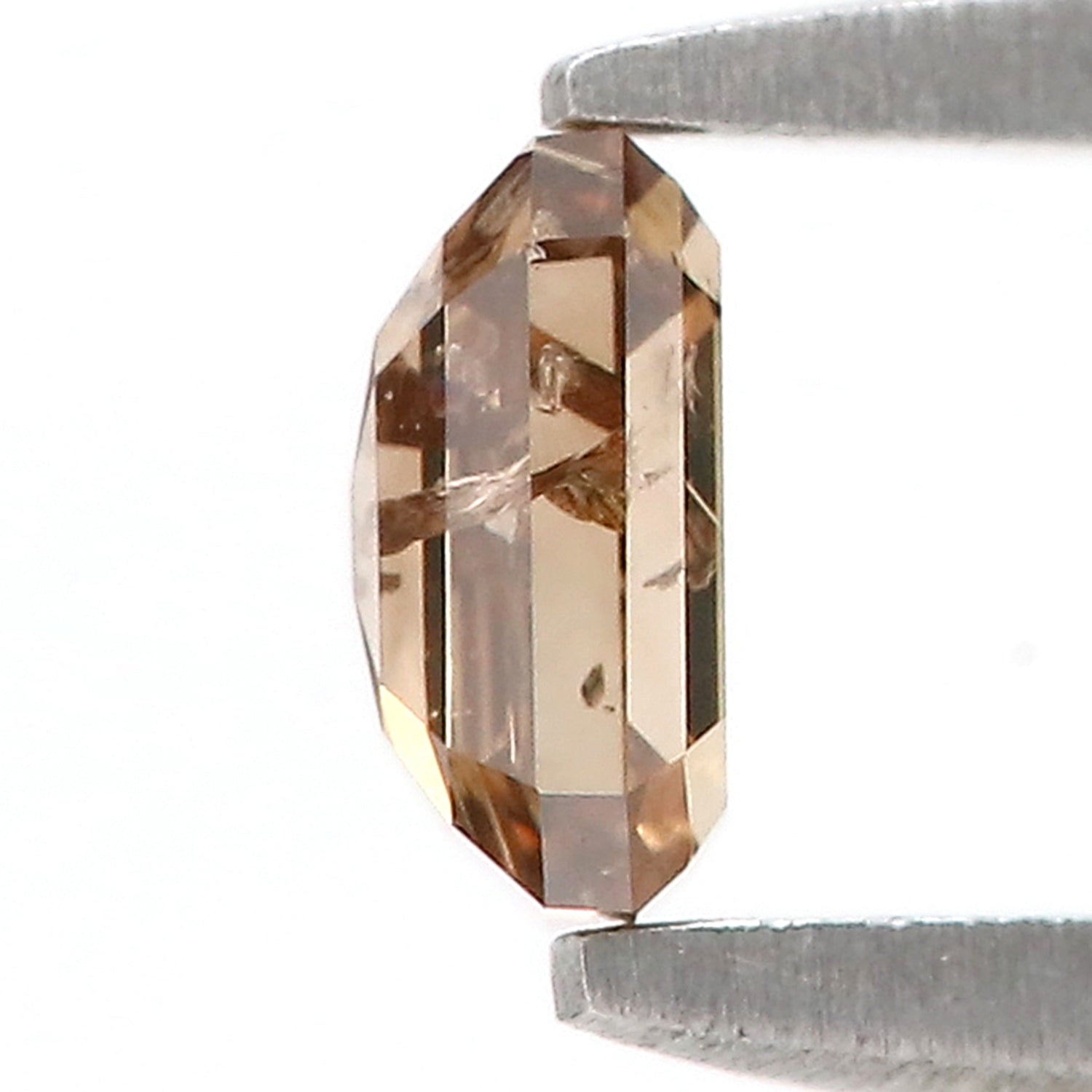 0.33 Ct Natural Loose Emerald Shape Diamond Brown Color Emerald Cut Diamond 4.50 MM Natural Loose Brown Color Emerald Rose Cut Diamond LQ494