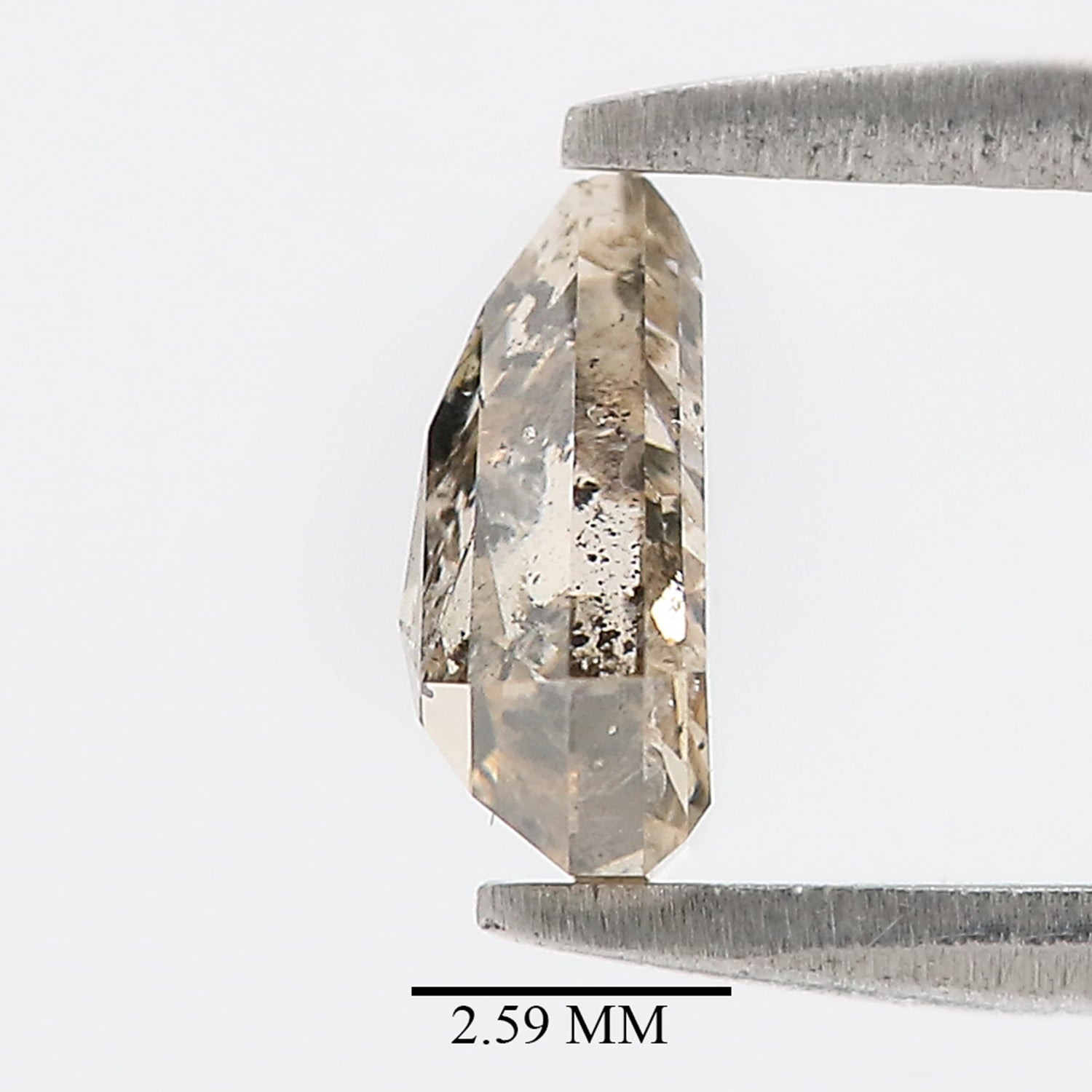 0.73 CT Natural Loose Shield Shape Diamond Brown Color Shield Shape Diamond 5.80 MM Natural Loose Diamond Shield Rose Cut Diamond QL9513