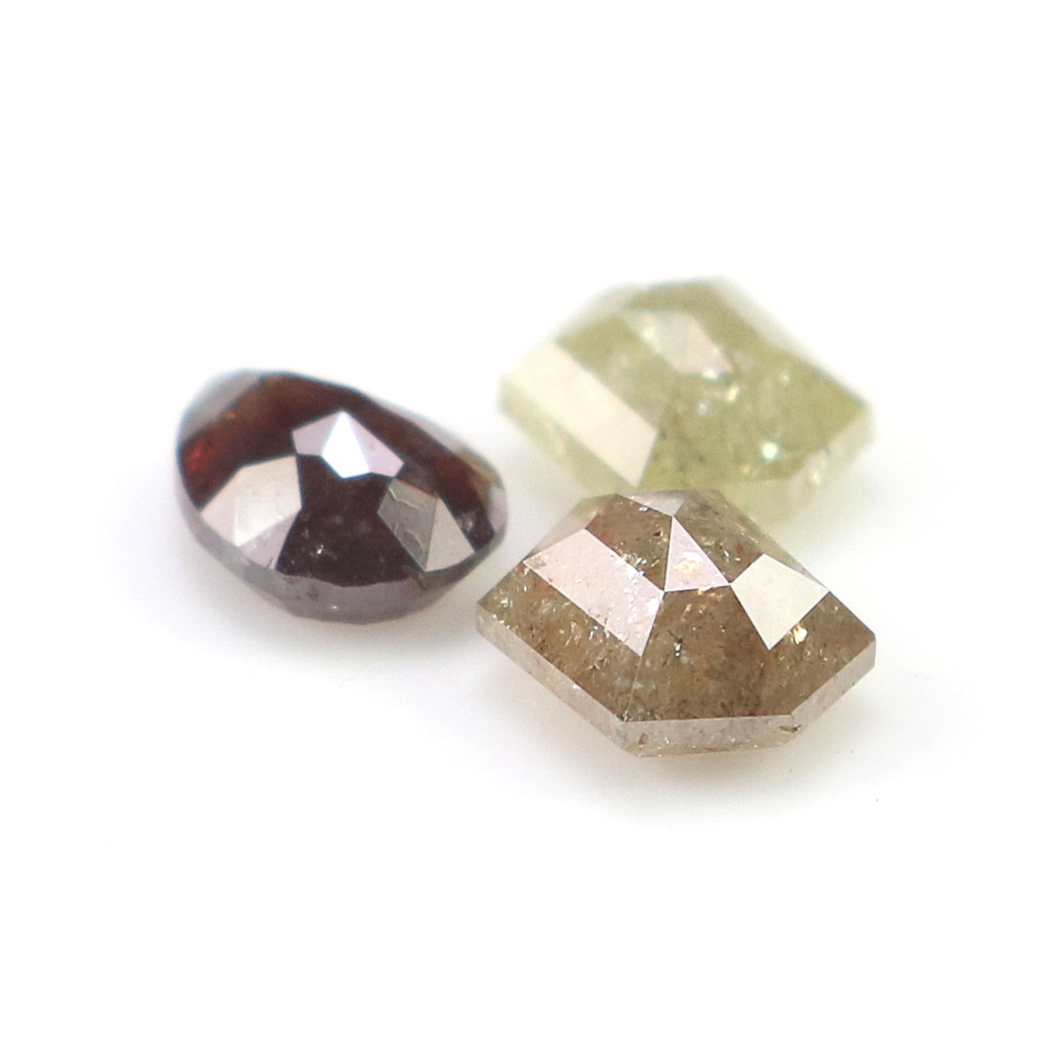 1.59 CT Natural Loose Mix Shape Diamond Mix Color Mix Shape Diamond 5.40 MM Natural Loose Mix Color Diamond Mix Shape Rose Cut Diamond L647