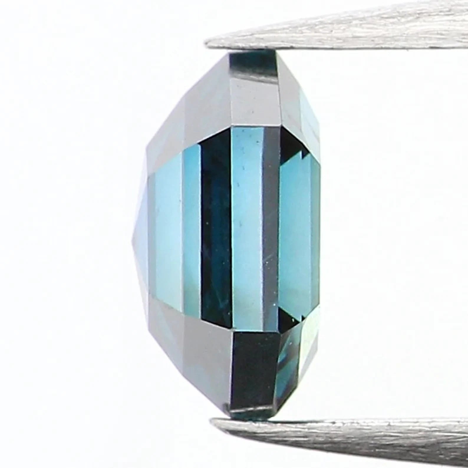 0.33 Ct Natural Loose Hexagon Shape Diamond Blue Color Hexagon Diamond 4.65 MM Natural Loose Diamond Blue Hexagon Rose Cut Diamond NQ1413