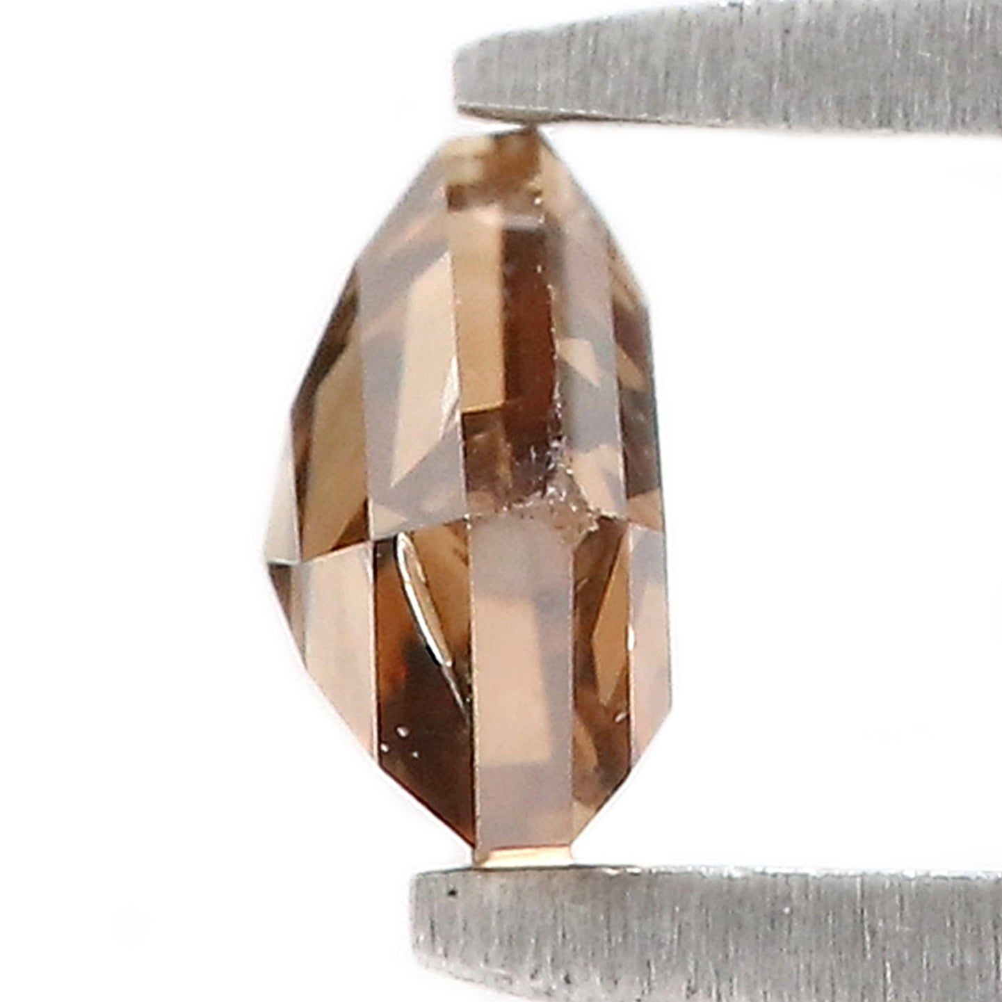 0.39 CT Natural Loose Shield Shape Diamond Brown Color Shield Shape Diamond 4.15 MM Natural Loose Diamond Shield Rose Cut Diamond LQ661