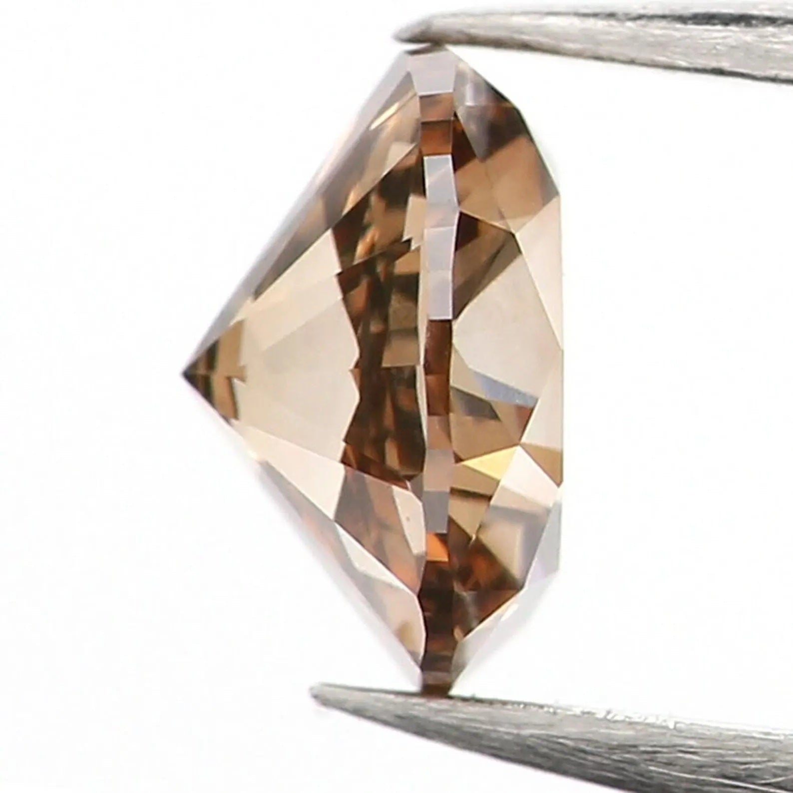 0.27 CT Natural Loose Oval Shape Diamond Brown Color Oval Cut Diamond 4.35 MM Natural Loose Brown Color Oval Brilliant Cut Diamond NQ1189