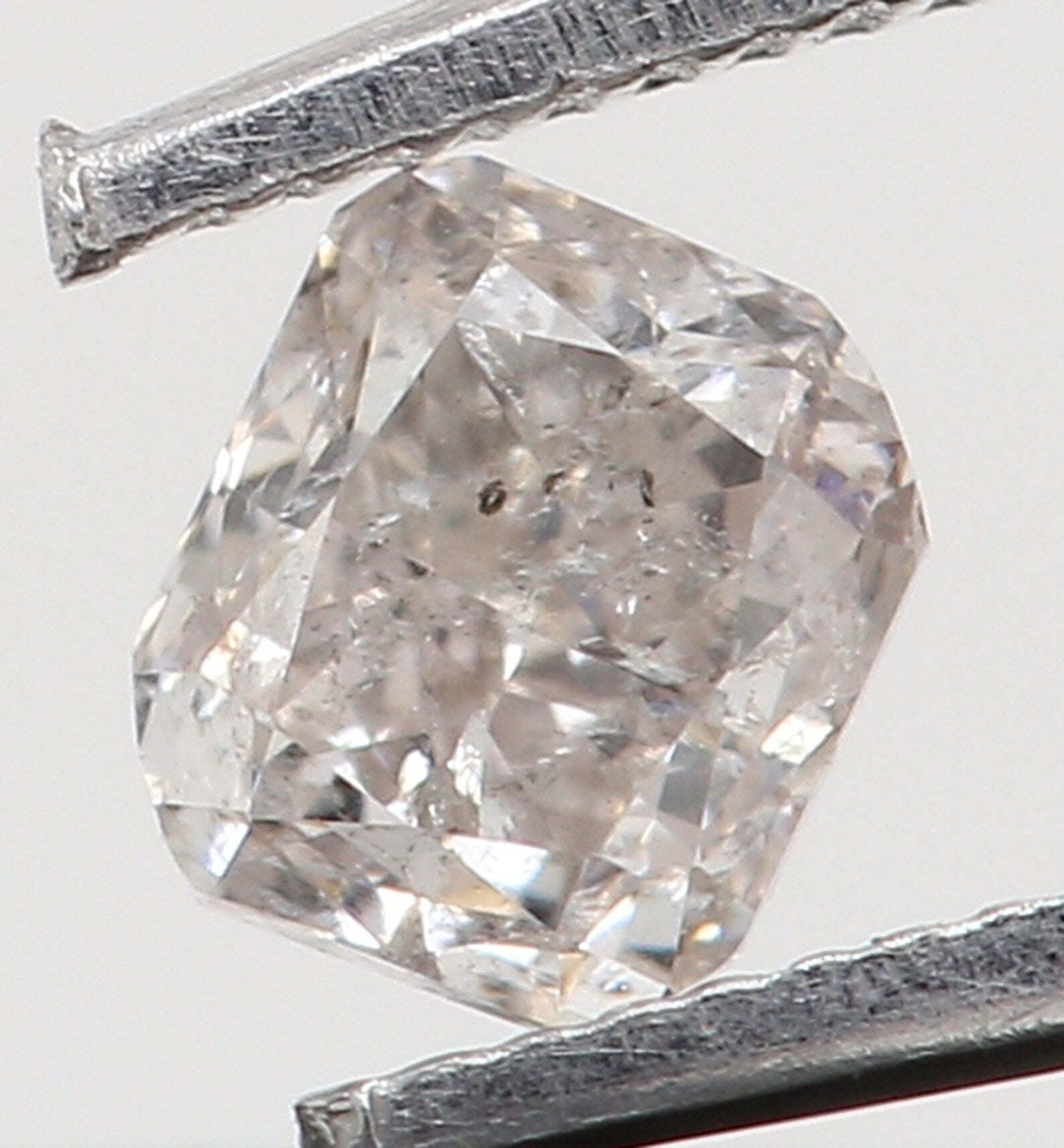 0.13 Ct Natural Loose Diamond, Cushion Diamond, White Diamond, Polished Diamond, Real Diamond, Rustic Diamond, Antique Diamond N6531