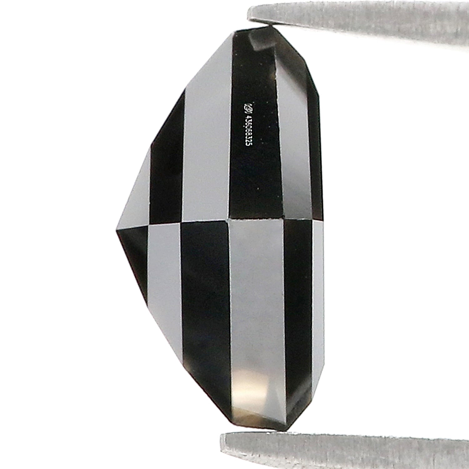 3.07 Ct IGI CERTIFIED Natural Loose Princess Cut Diamond Fancy Black Color Diamond 7.50 MM Natural Loose Diamond Kite Shape Diamond QL8662