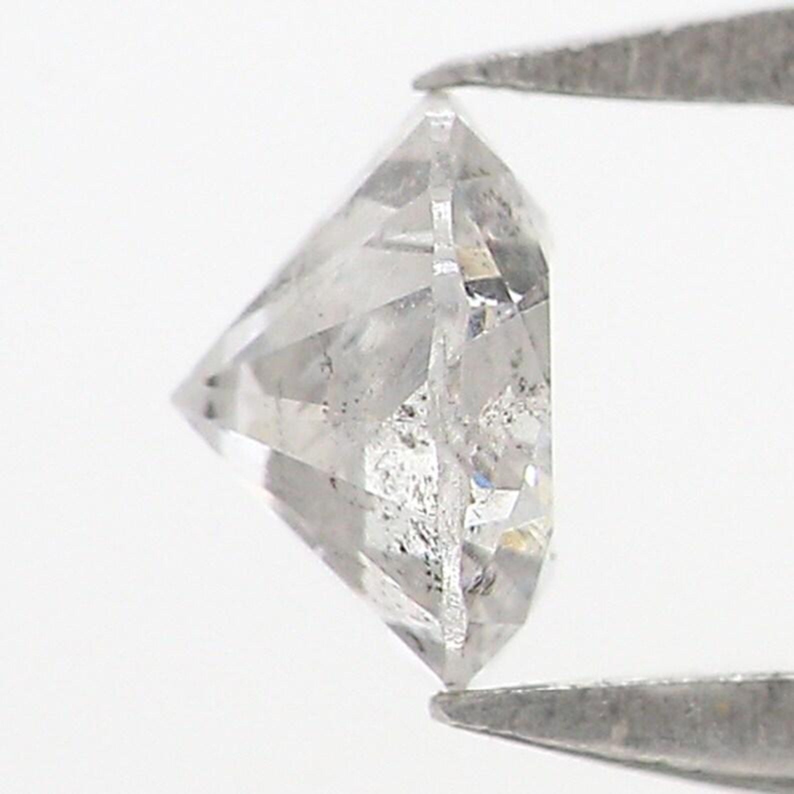 0.26 CT Natural Loose Round Cut Diamond Grey Color Round Diamond 4.10 MM Natural Diamond White Color Round Brilliant Cut Diamond NQ7712