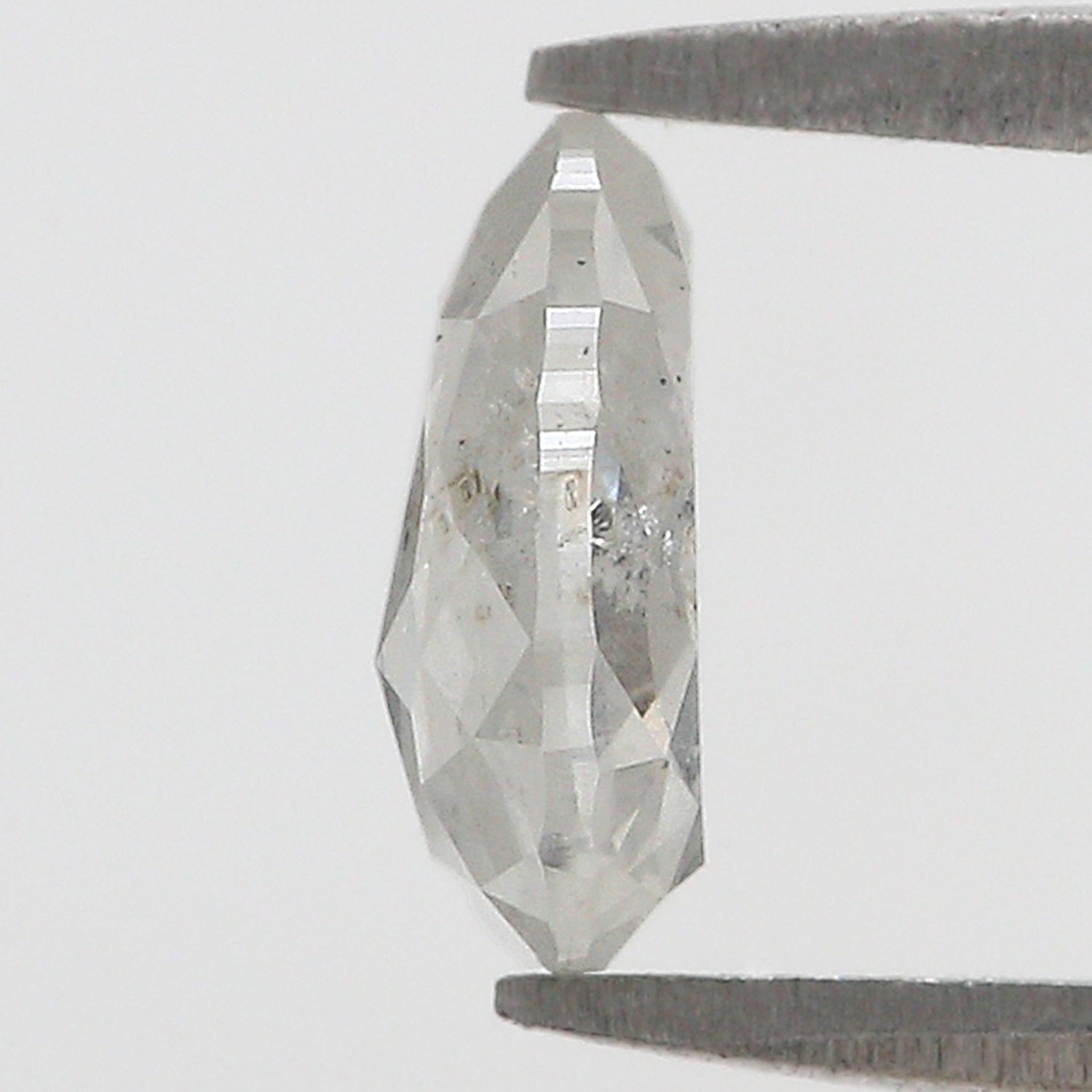 1.24 CT Natural Loose Pear Shape Diamond White - G Color Pear Cut Diamond 8.30 MM Natural Loose White Diamond Pear Rose Cut Diamond L3536