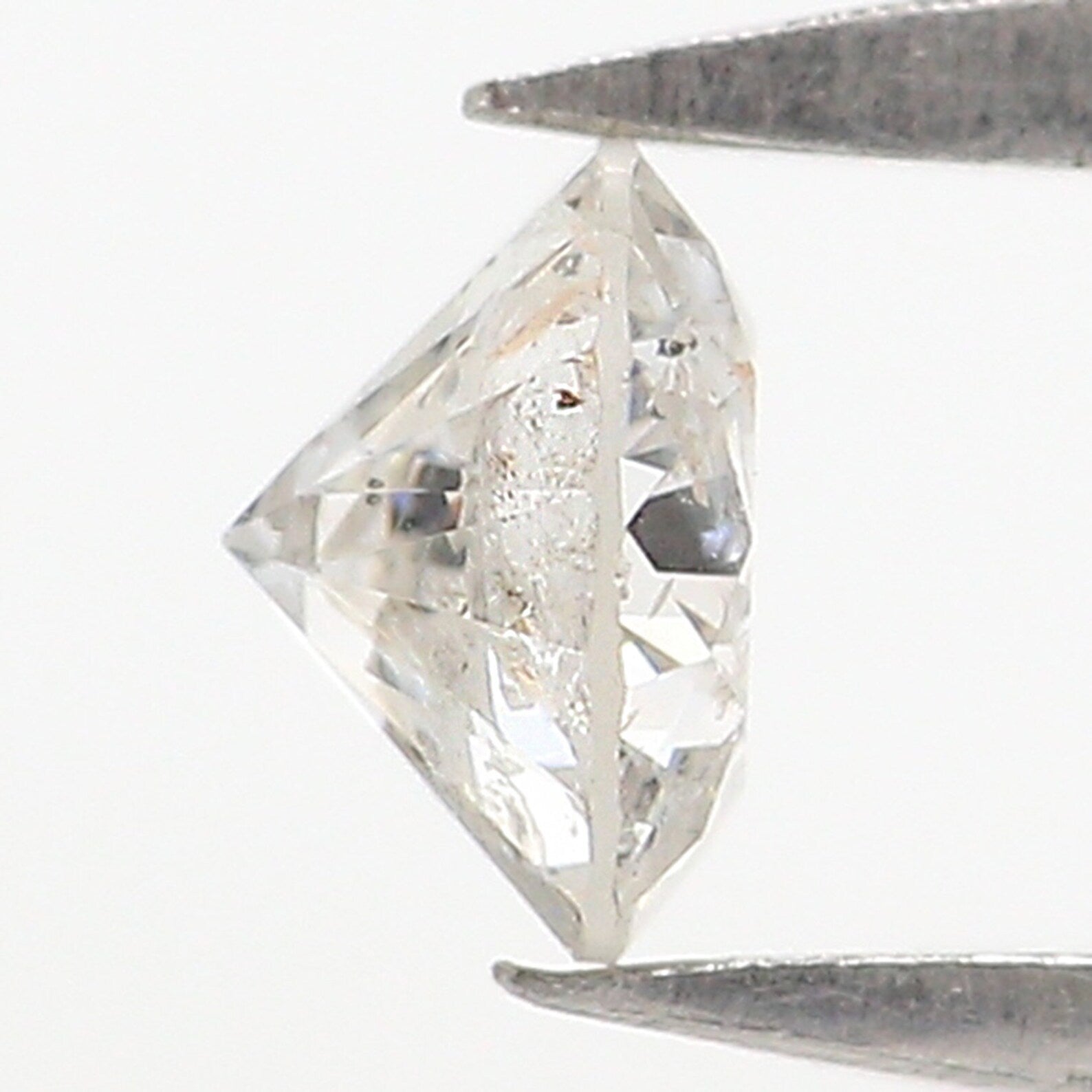 0.31 CT Natural Loose Round Shape Diamond Grey Color Round Cut Diamond 4.30 MM Natural Loose Diamond Round Brilliant Cut Diamond N7708