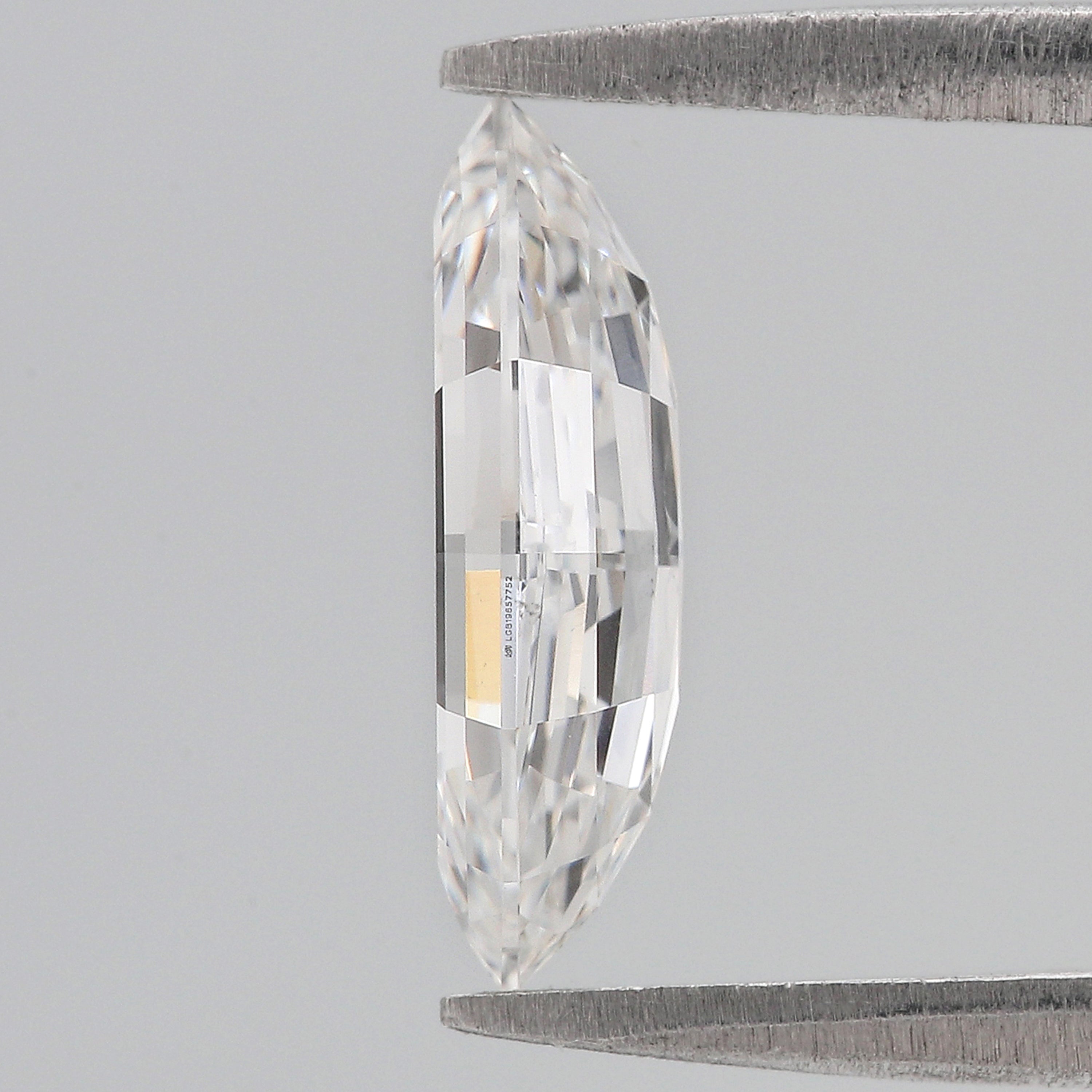 1.35 CT IGI Certified Modified Marquise Step Cut Diamond White - E Color VS1 Clarity Lab Grown Diamond Lab Created Marquise Diamond L3678