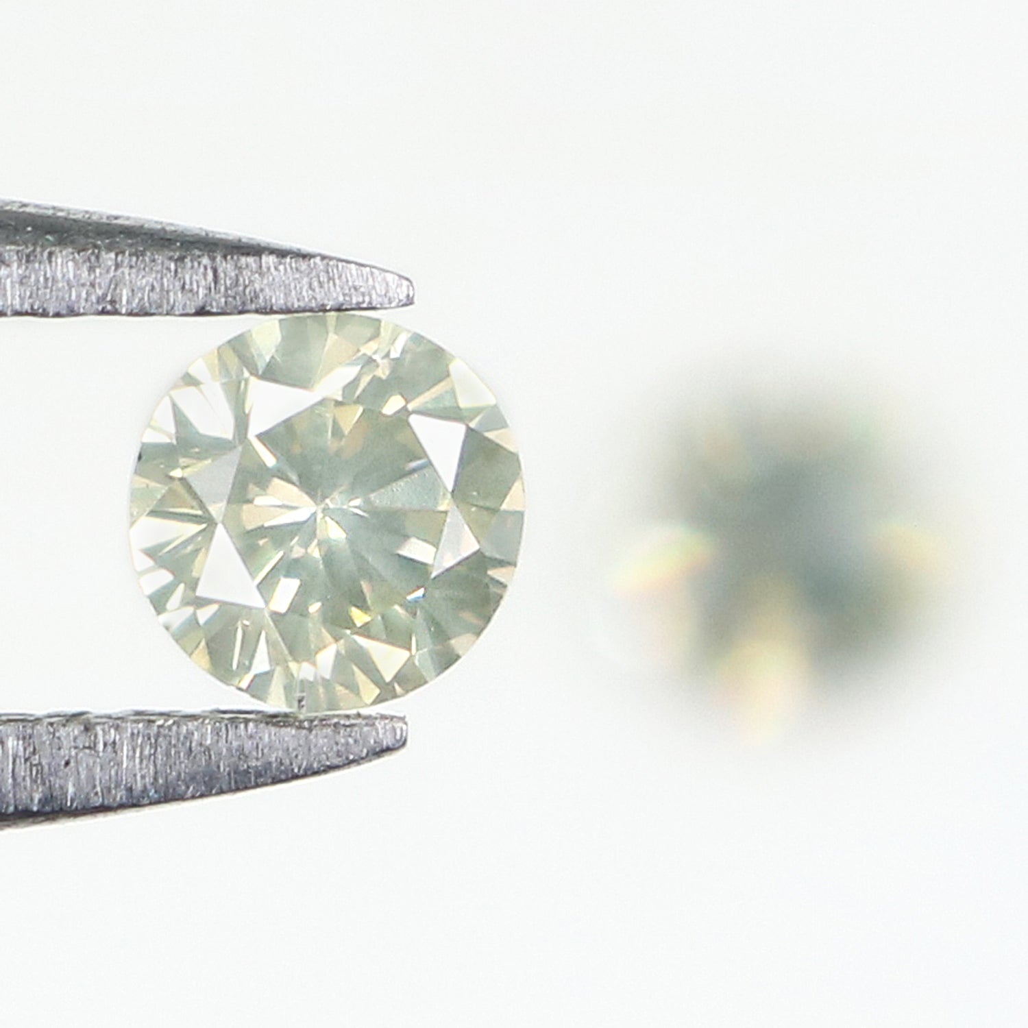 0.40 Ct Natural Loose Round Cut Pair Diamond White - I Color Round Cut Diamond 3.70 MM Natural Diamond Round Brilliant Cut Diamond LQ2172