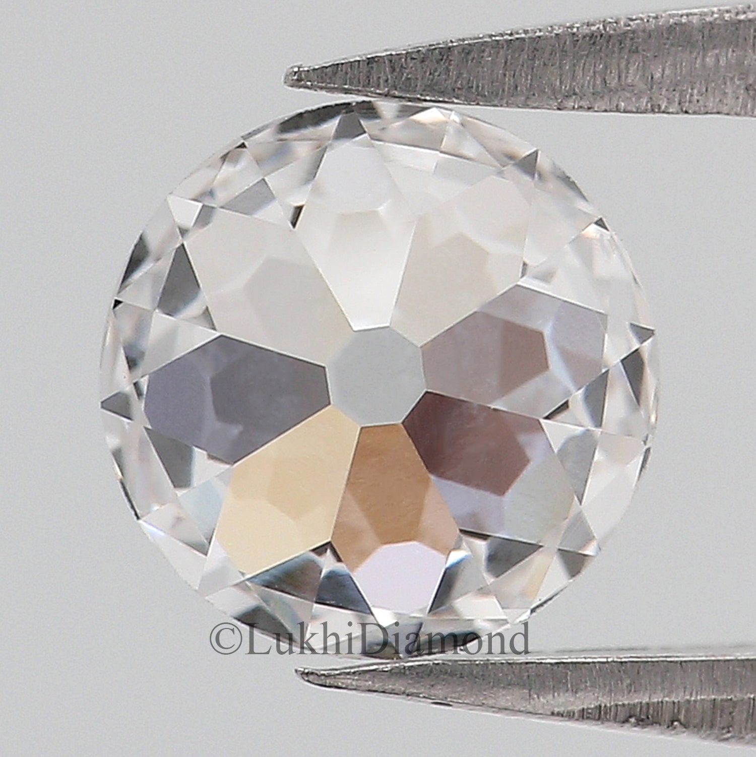 1 CT Round Old European Cut E/F Color VS Clarity Lab Grown CVD Diamond Lab Created Loose Round Diamond Lab Made Round Cut Diamond Q141