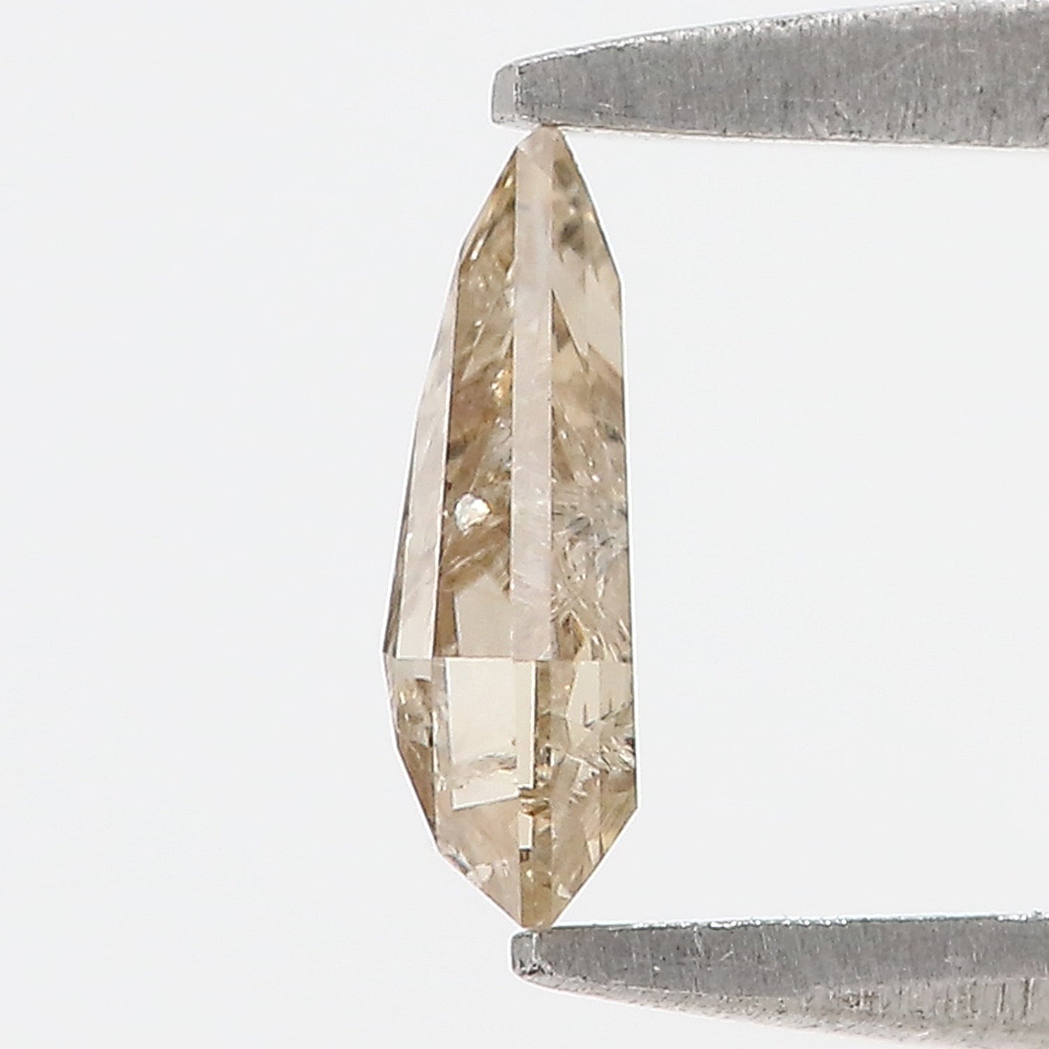 0.69 CT Natural Loose Shield Shape Diamond Brown Color Shield Cut Diamond 5.20 MM Natural Loose Brown Color Shield Rose Cut Diamond LQ4975