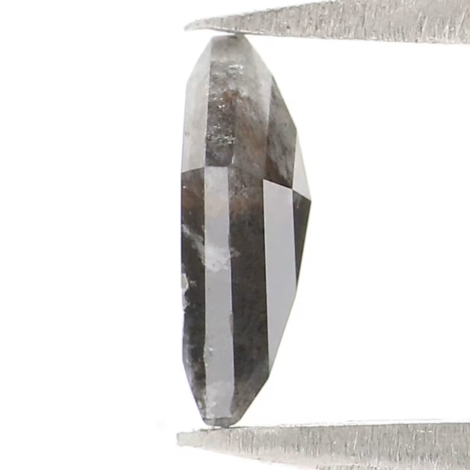 0.50 CT Natural Loose Kite Shape Diamond Salt And Pepper Kite Cut Diamond 7.00 MM Natural Loose Diamond Black Grey Kite Shape Diamond QN2267