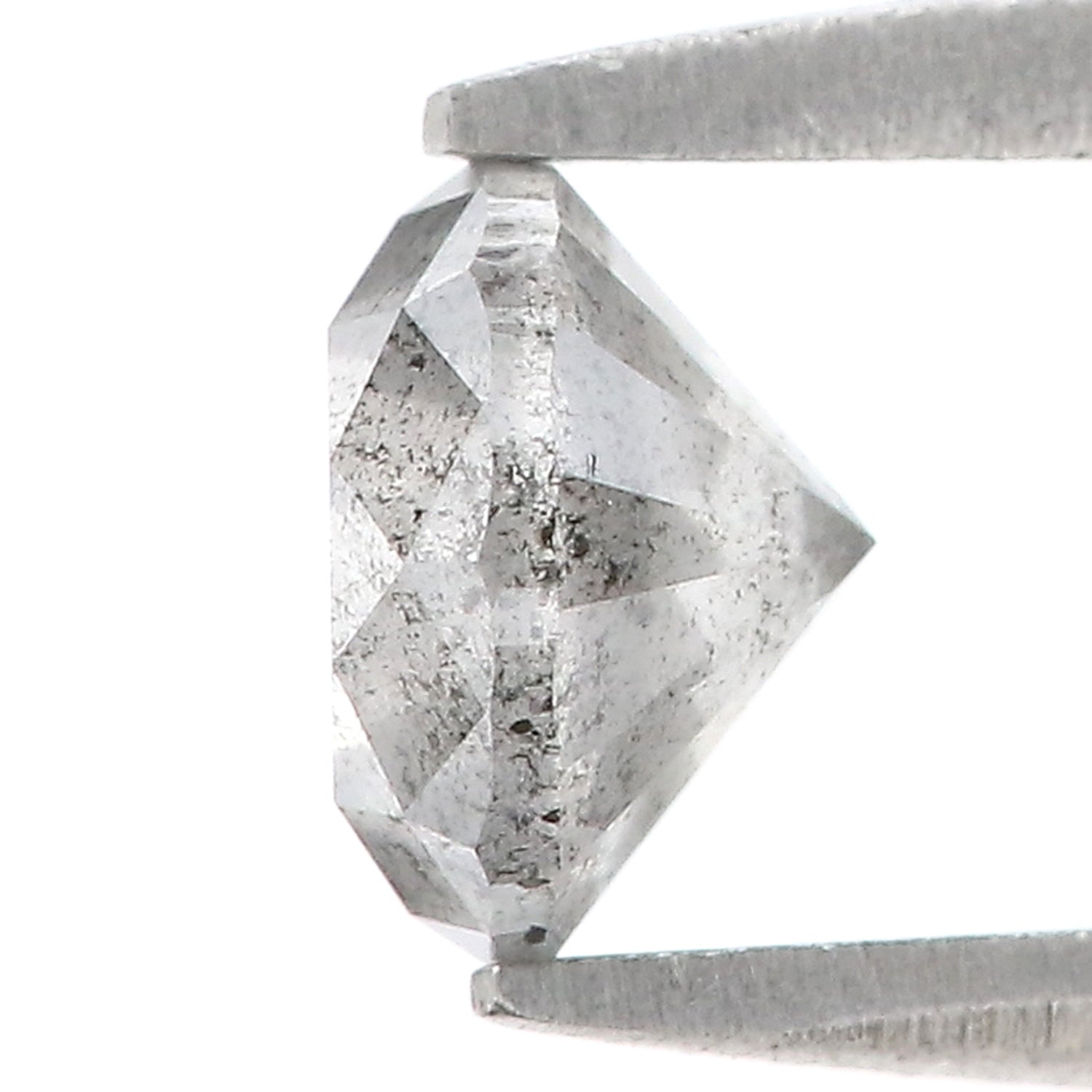 1.07 CT Natural Loose Round Shape Diamond Salt And Pepper Round Cut Diamond 6.00 MM Natural Loose Diamond Round Brilliant Cut Diamond LQ9106