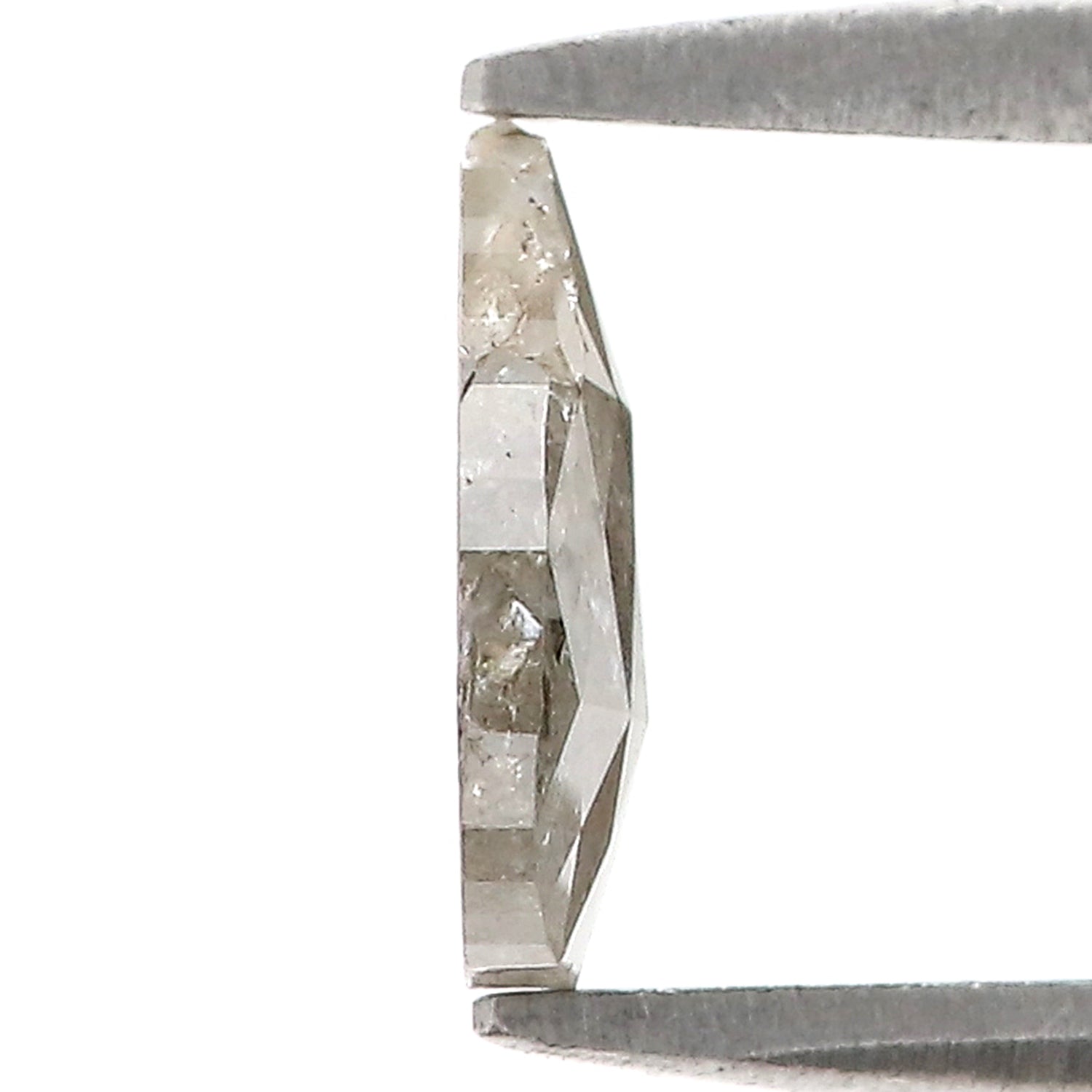 0.85 CT Natural Loose Pear Shape Diamond Grey Color Pear Cut Diamond 8.00 MM Natural Loose Grey Color Diamond Pear Rose Cut Diamond LQ6982