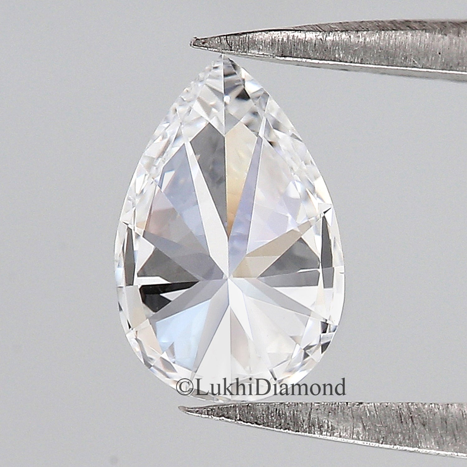IGI Certified 1 Ct, 1.5 Ct, 2 Ct, 2.5 Ct, 3 Ct Pear Brilliant Cut E/F Color VS Clarity Lab Grown CVD Diamond Lab Created Loose Diamond Q152