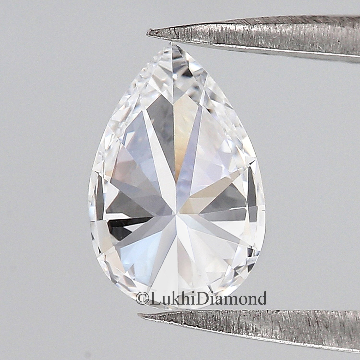 IGI Certified 1 Ct, 1.5 Ct, 2 Ct, 2.5 Ct, 3 Ct Pear Brilliant Cut Lab Grown Diamond Lab Created Loose Diamond for Engagement Ring Q152