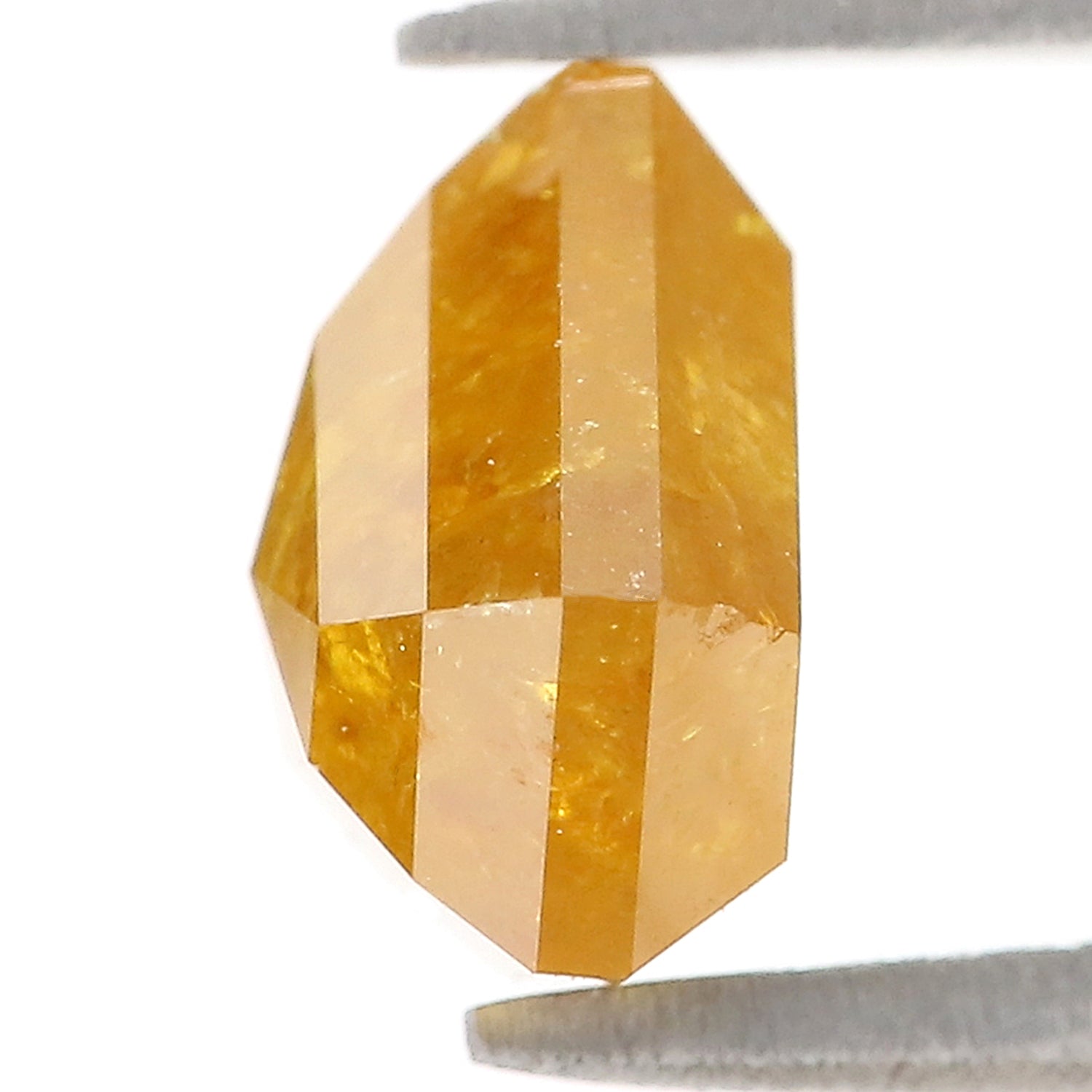 3.24 CT Natural Loose Shield Shape Diamond Yellow Color Shield Shape Diamond 8.40 MM Natural Loose Diamond Shield Rose Cut Diamond QL9780