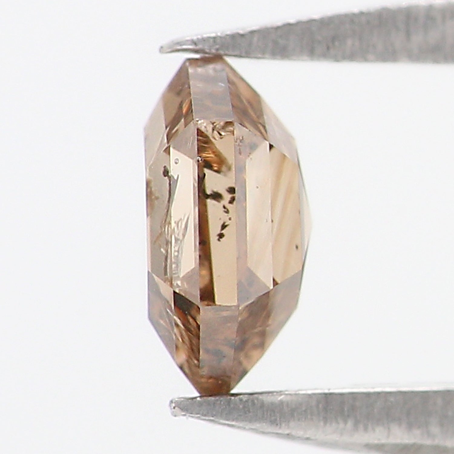 Natural Loose Hexagon Diamond, Brown Color Diamond, Natural Loose Diamond, Hexagon Rose Cut Diamond, 0.28 CT Hexagon Shape Diamond L585