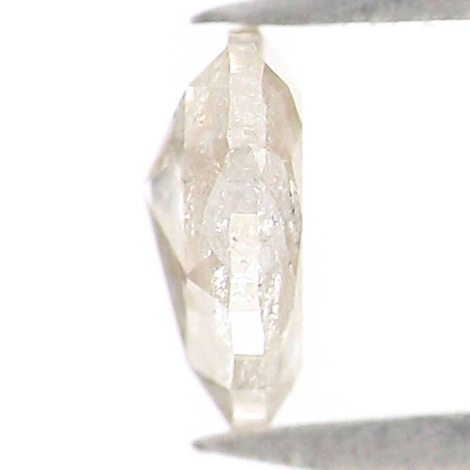 0.39 CT Natural Loose Heart Shape Diamond Yellow Color Heart Cut Diamond 5.00 MM Natural Diamond Grey Color Heart Rose Cut Diamond NQ7375