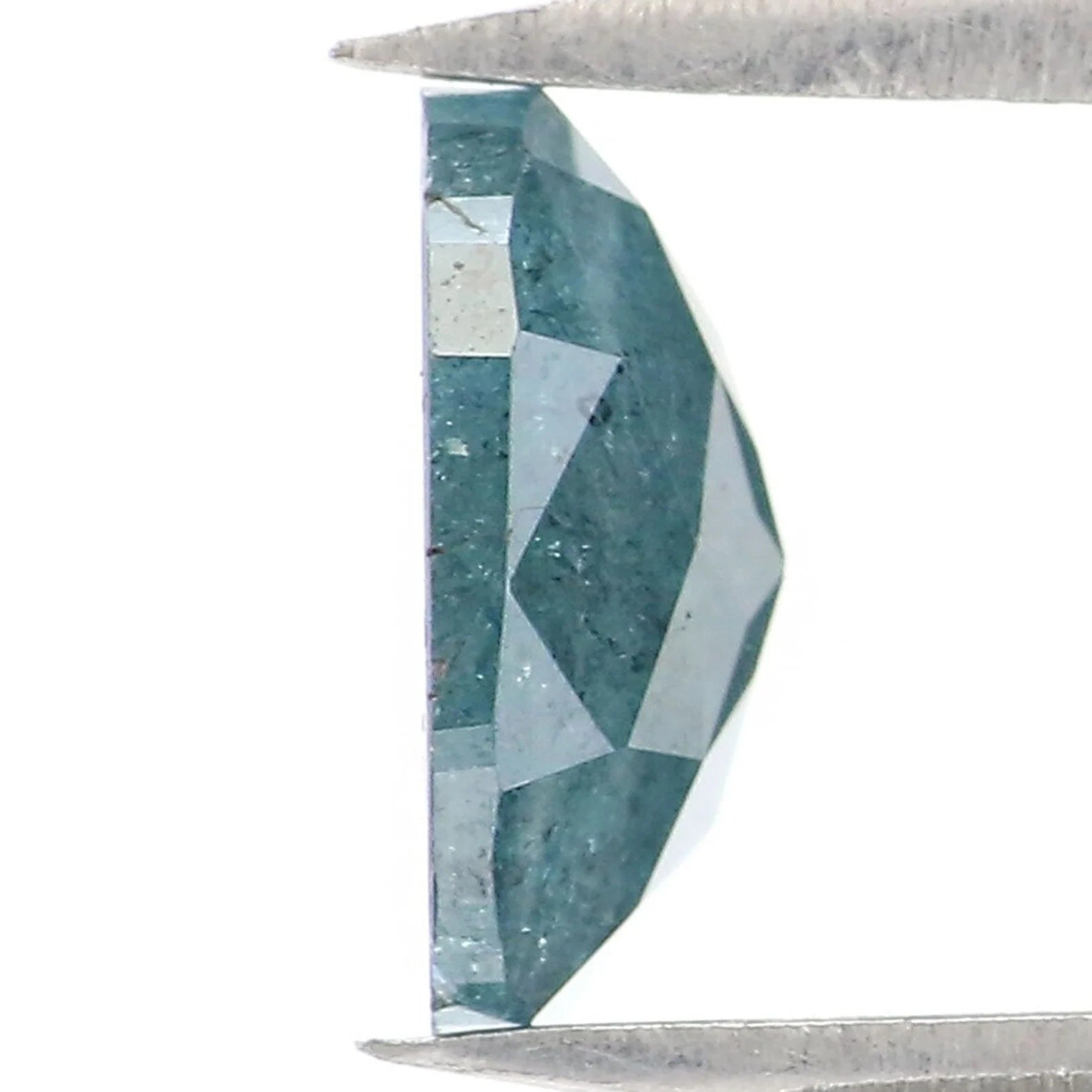 1.40 CT Natural Loose Cushion Shape Diamond Blue Color Cushion Diamond 7.60 MM Natural Loose Diamond Cushion Shape Rose Cut Diamond NQ9729