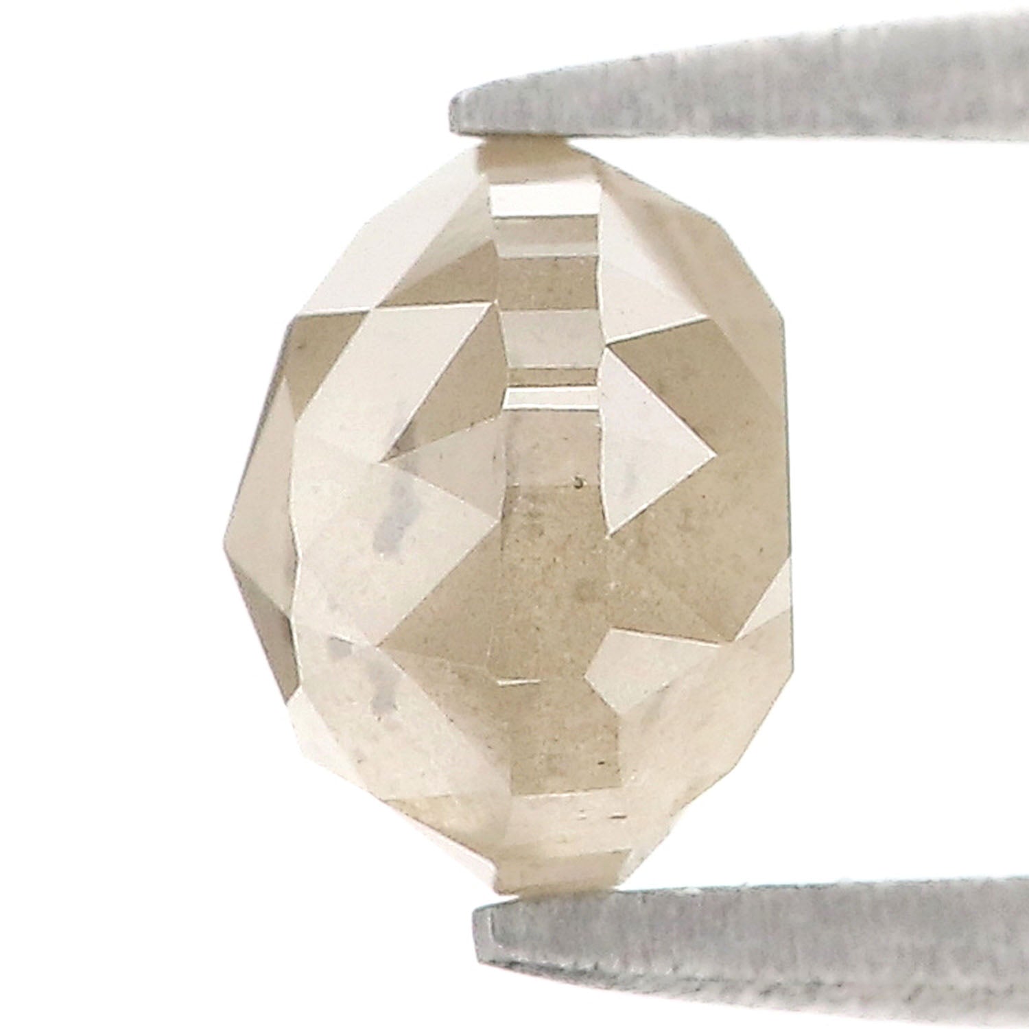 1.97 CT Natural Loose Triangle Shape Diamond Grey Color Triangle Cut Diamond 7.10 MM Natural Loose Diamond Triangle Rose Cut Diamond LQ7522