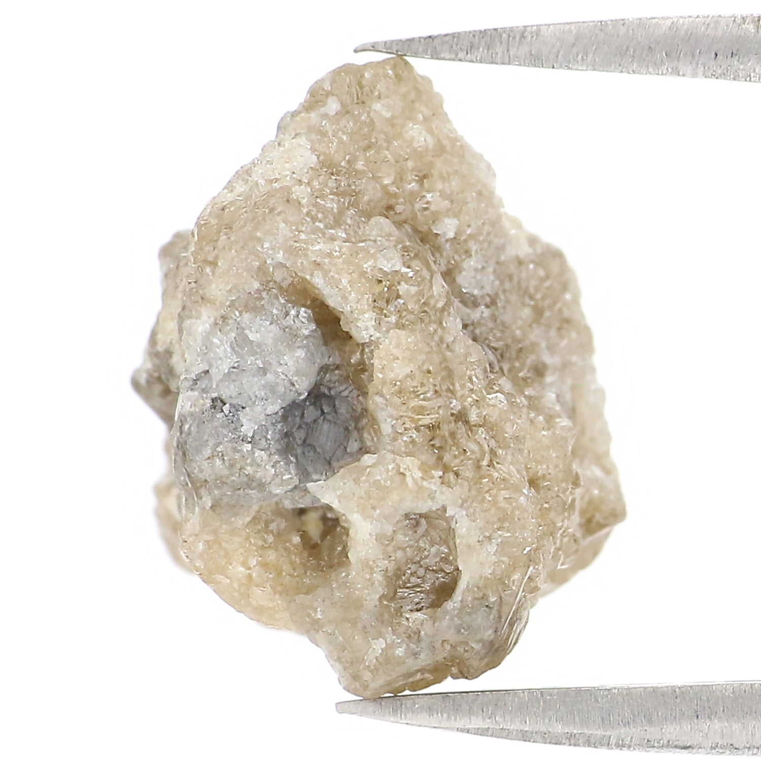 9.50 CT Natural Loose Rough Shape Diamond Grey Color Rough Diamond 12.35 MM Natural Loose Diamond Grey Color Irregular Cut Diamond LQ2934