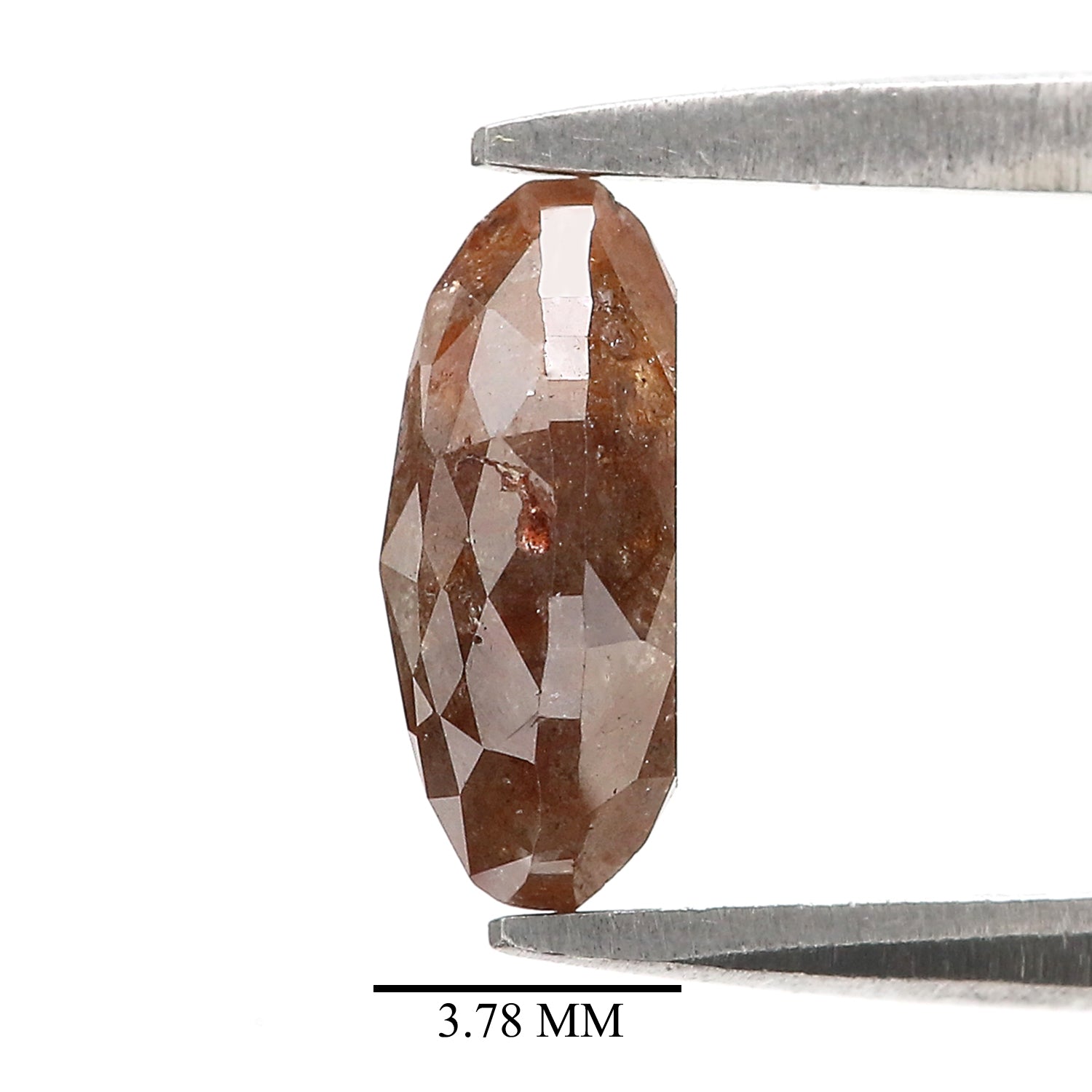 Natural Marquise Brown Diamond 1.57 CT Loose Rose Cut Brown Color Stone 9.30 MM Rustic Marquise Diamond For Custom Engagement Ring L3652