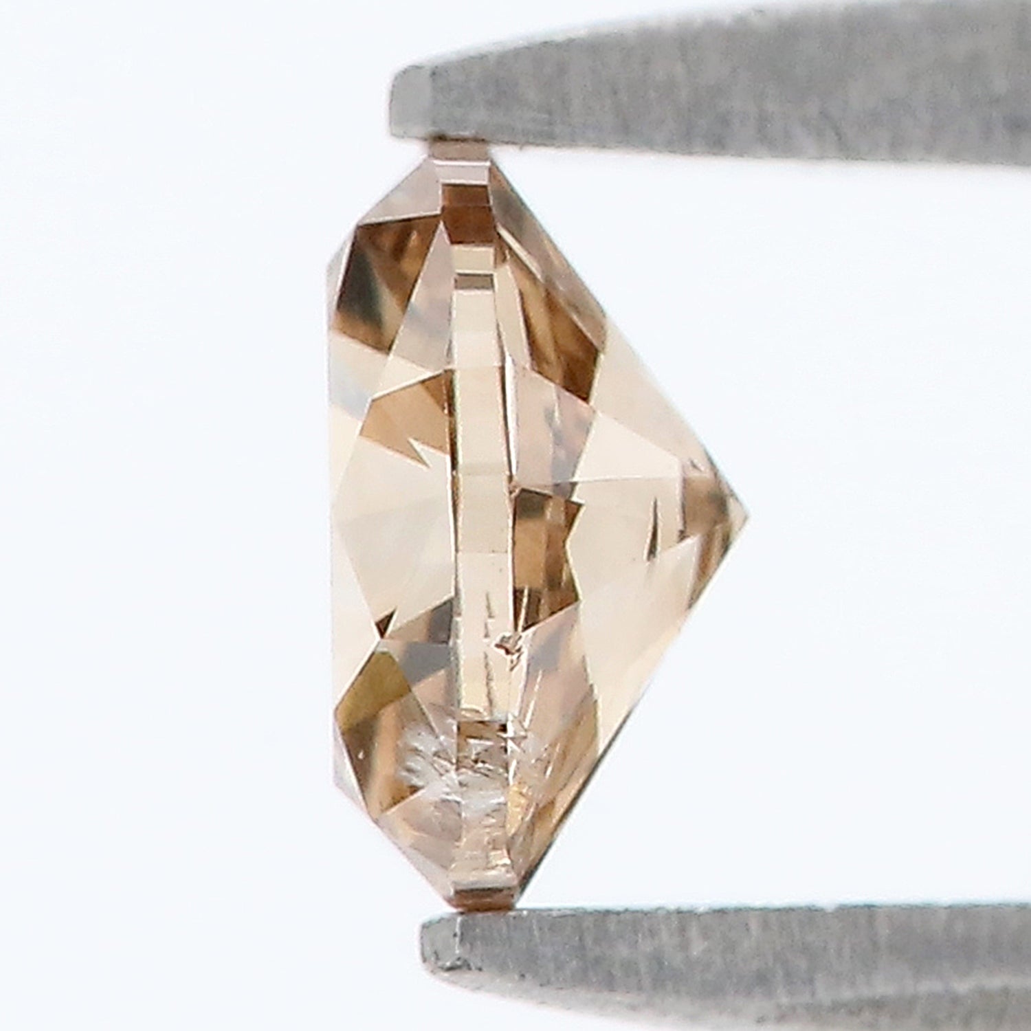 0.38 CT Natural Loose Oval Shape Diamond Brown Color Oval Cut Diamond 5.05 MM Natural Loose Brown Color Oval Brilliant Cut Diamond LQ836