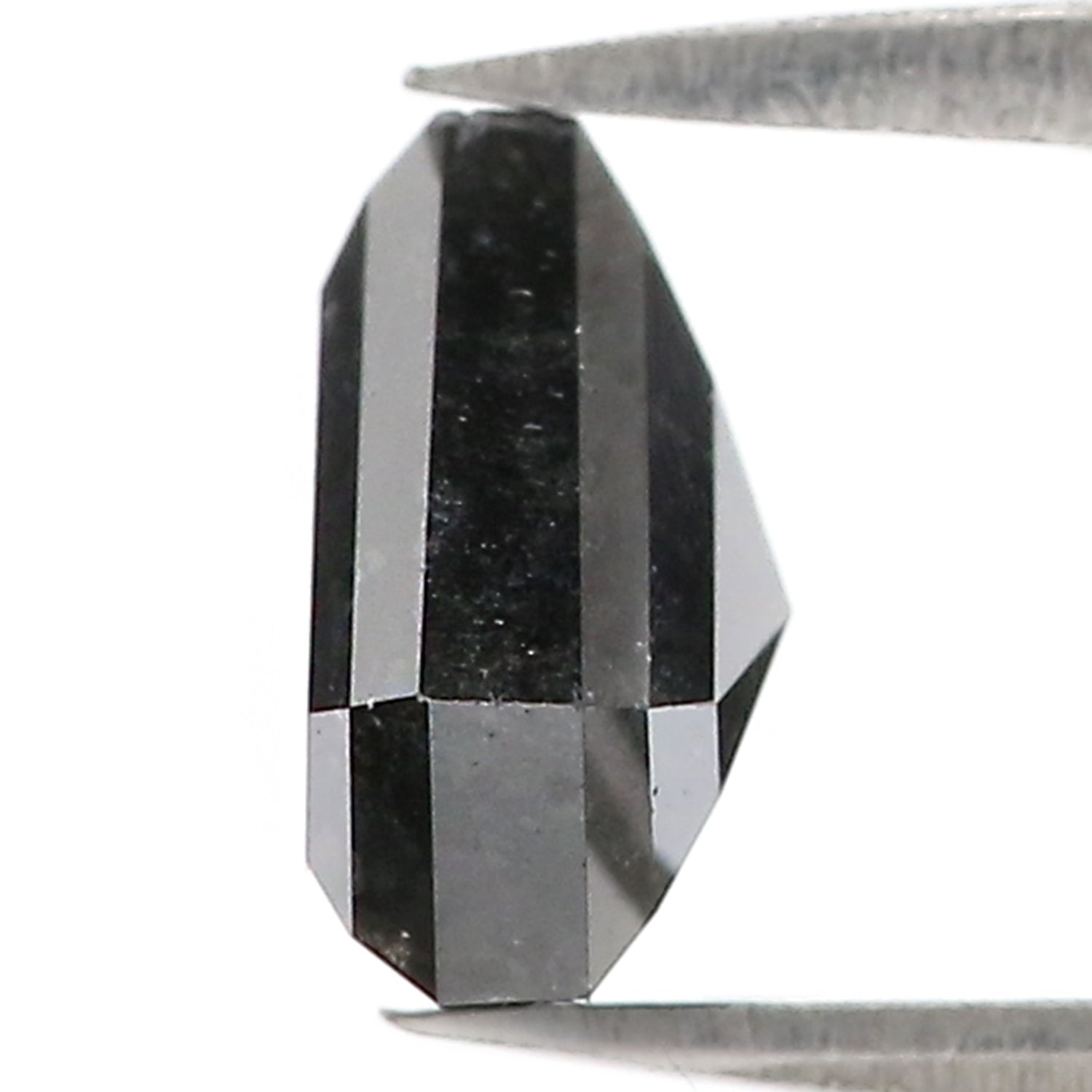 2.85 Ct Natural Loose Shield Diamond Black Color Shield Cut Diamond 11.80 MM Natural Loose Diamond Black Color Shield Shape Diamond QL8767