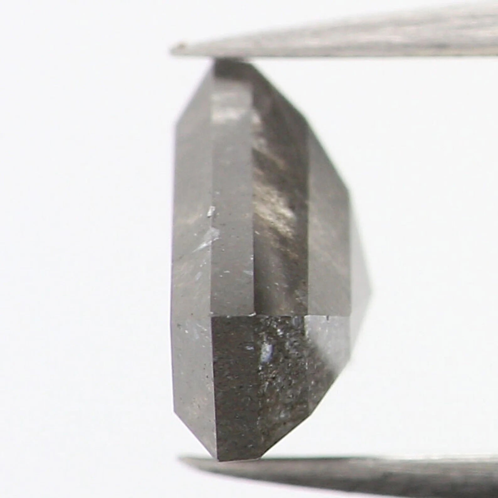 0.81 CT Natural Loose Shield Shape Diamond Salt And Pepper Shield Cut Diamond 5.50 MM Natural Diamond Shield Rose Cut Diamond QN1251