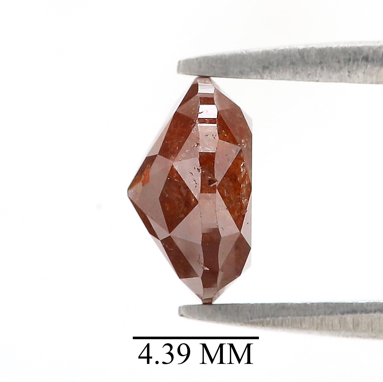 Natural Oval Brown Diamond 1.83 CT Loose Brilliant Cut Brown Color Stone 8.00 MM Rustic Oval Diamond For Custom Engagement Ring L3639
