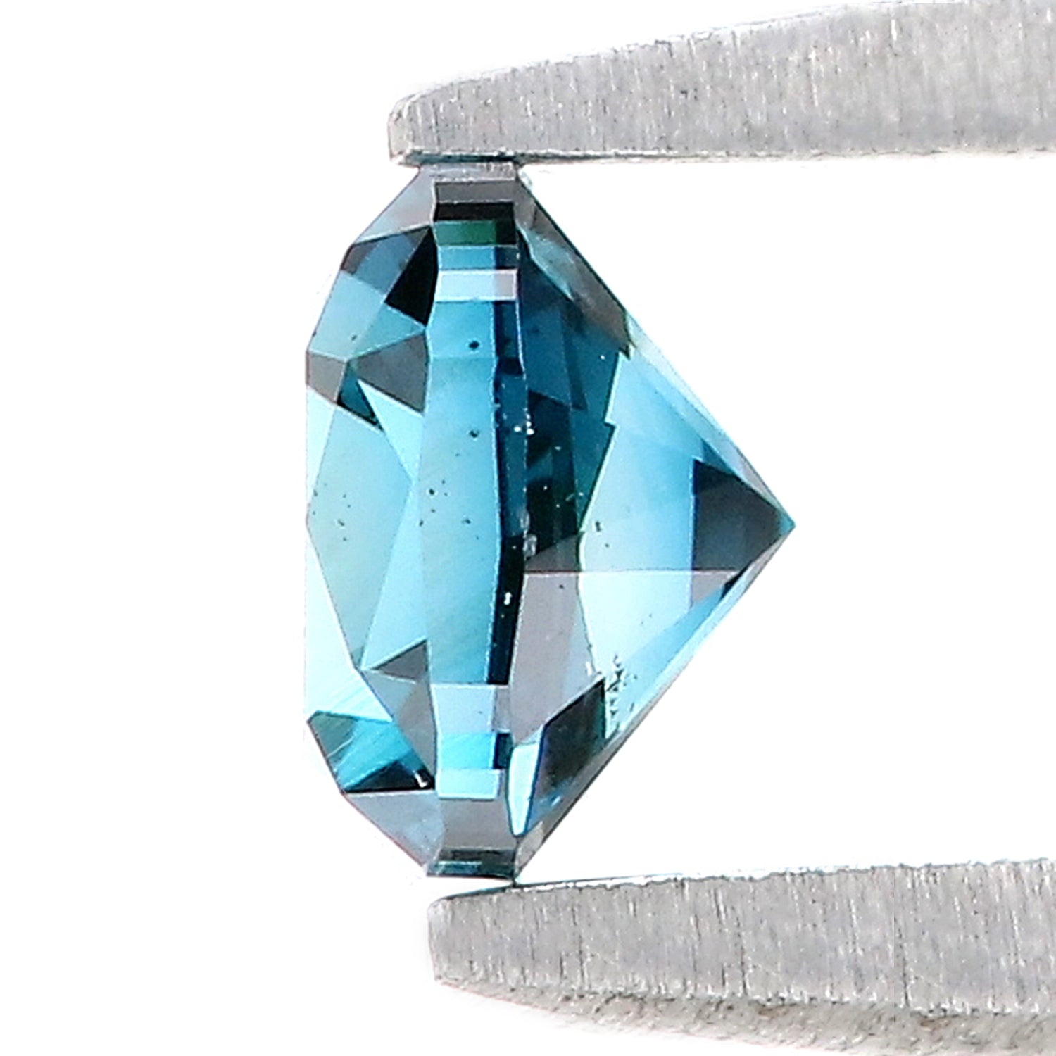 0.41 CT Natural Loose Cushion Shape Diamond Blue Color Cushion Diamond 4.30 MM Natural Loose Blue Color Cushion Brilliant Cut Diamond LQ860