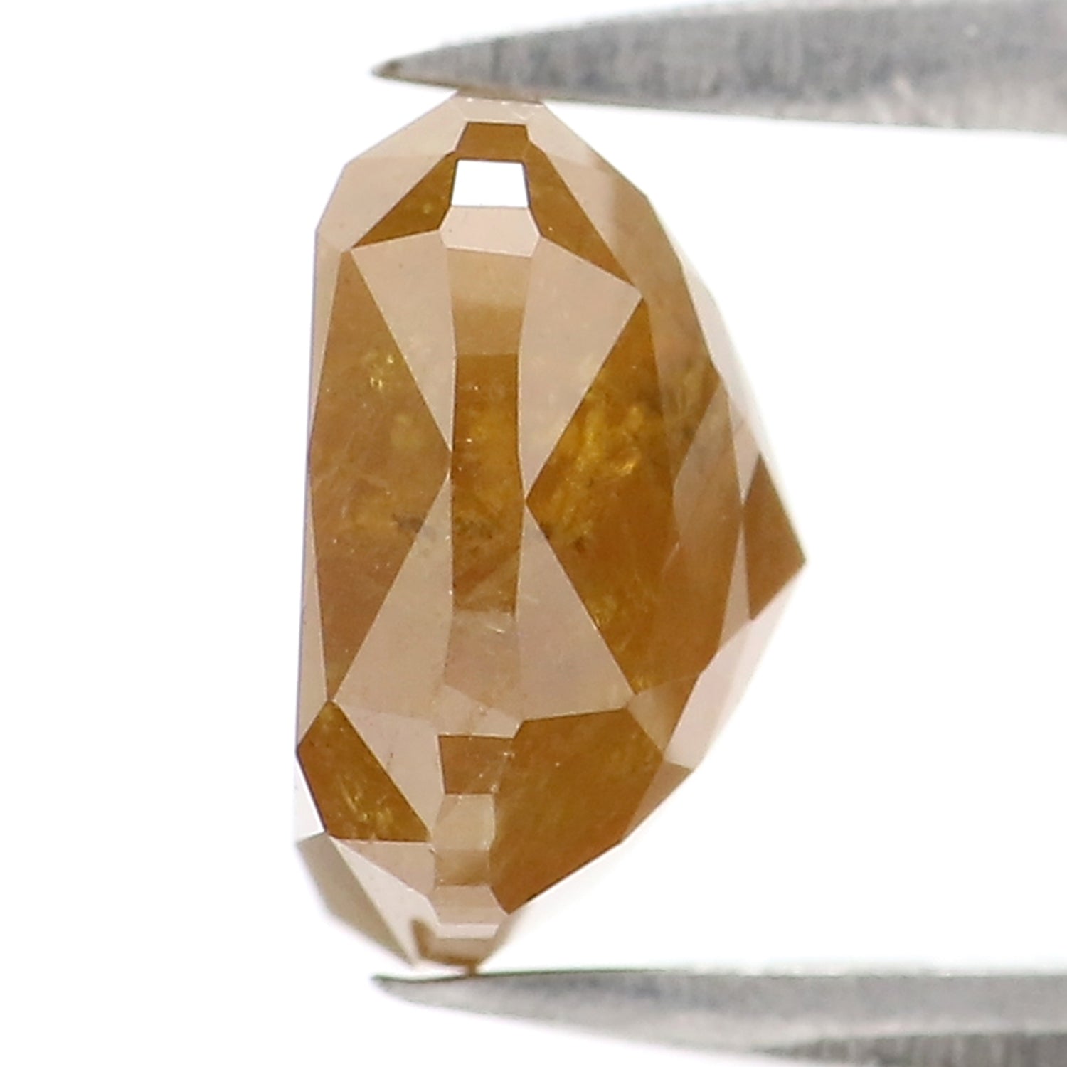 1.79 CT Natural Loose Cushion Shape Diamond Yellow Color Cushion Cut Diamond 7.00 MM Natural Yellow Color Cushion Rose Cut Diamond KQ2675