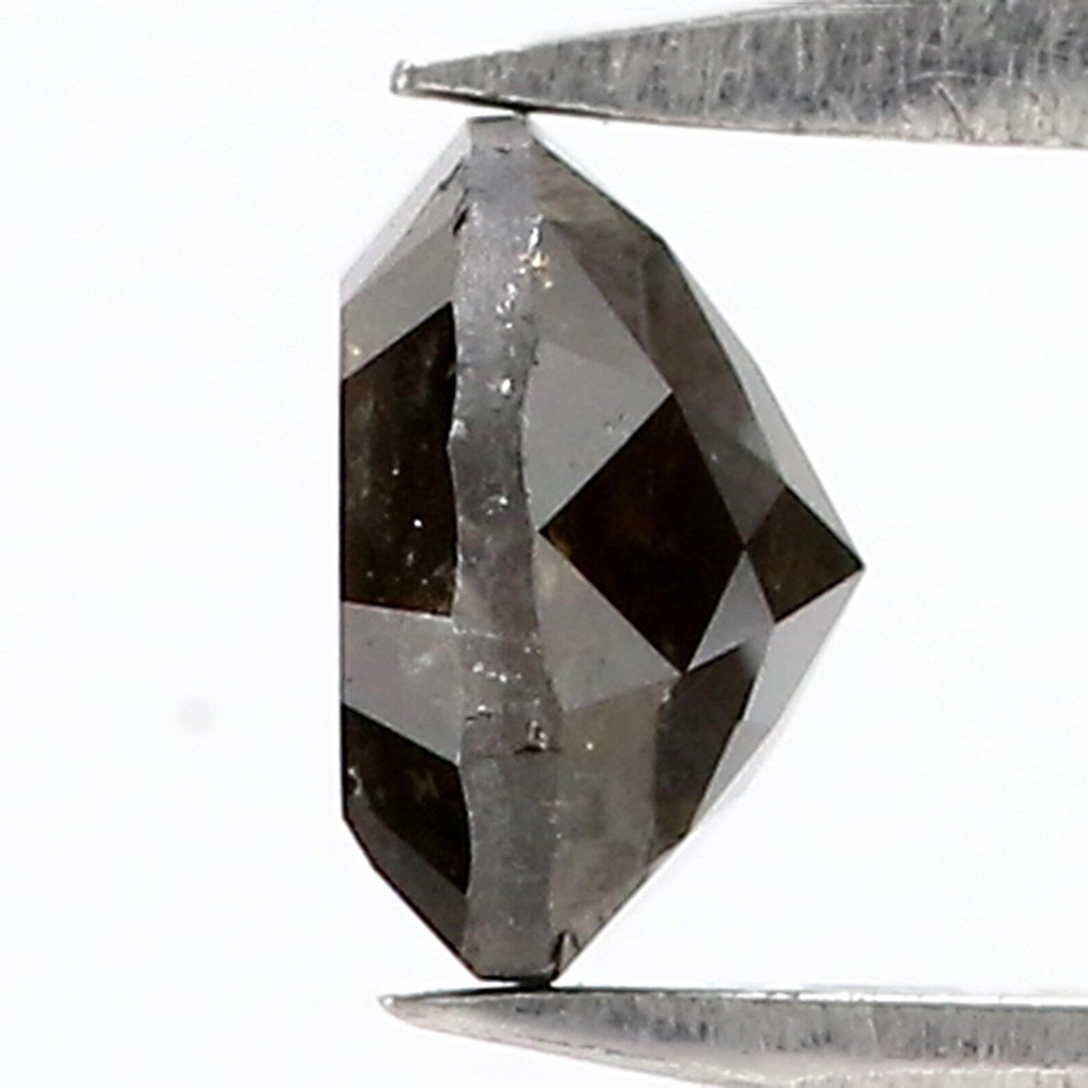 0.95 CT Natural Loose Round Rose Cut Diamond Black Color Round Shape Diamond 5.85 MM Natural Loose Black Color Round Rose Cut Diamond NQ345