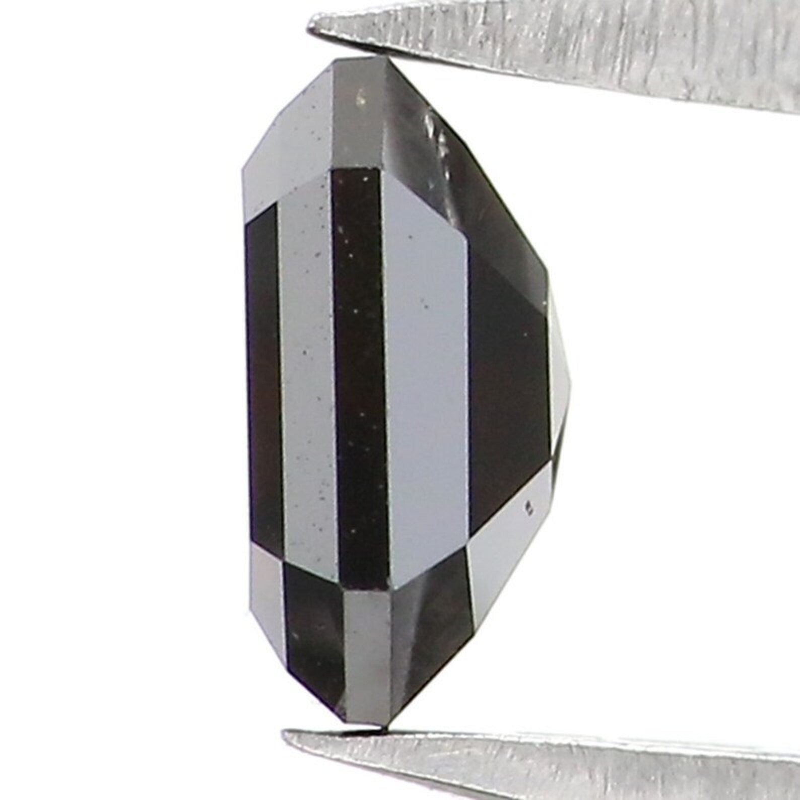 0.68 CT Natural Loose Emerald Shape Diamond Deep Brown Color Emerald Cut Diamond 5.50 MM Natural Brown Color Emerald Rose Cut Diamond NQ8342