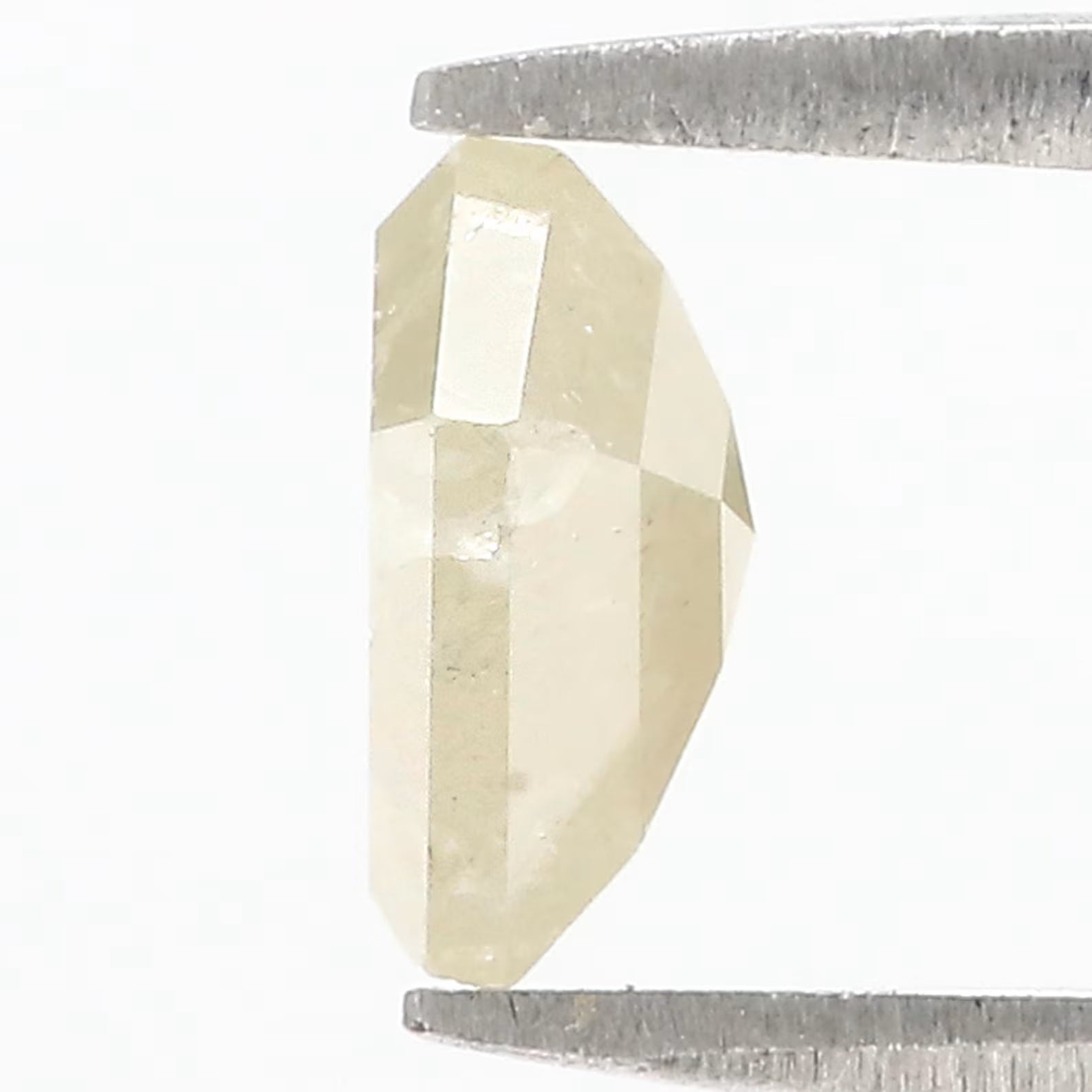 1.27 CT Natural Loose Kite Shape Diamond Grey Color Kite Cut Diamond 8.00 MM Natural Loose Diamond Grey Color Kite Rose Cut Diamond N8418