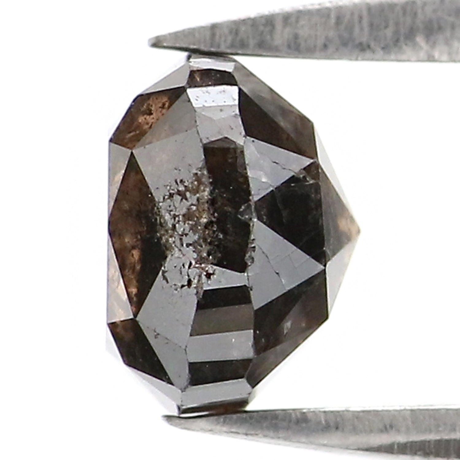 1.15 CT Natural Loose Cushion Shape Diamond Brown Color Cushion Diamond 5.65 MM Natural Loose Brown Color Cushion Rose Cut Diamond KQ2688