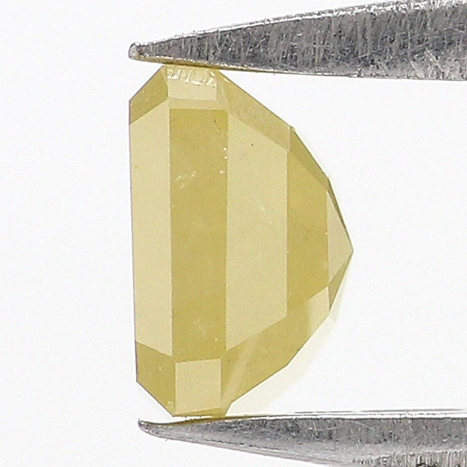 0.80 CT Natural Loose Radiant Shape Diamond Yellow Color Radiant Diamond 5.00 MM Natural Loose Yellow Color Radiant Rose Cut Diamond NQ8329