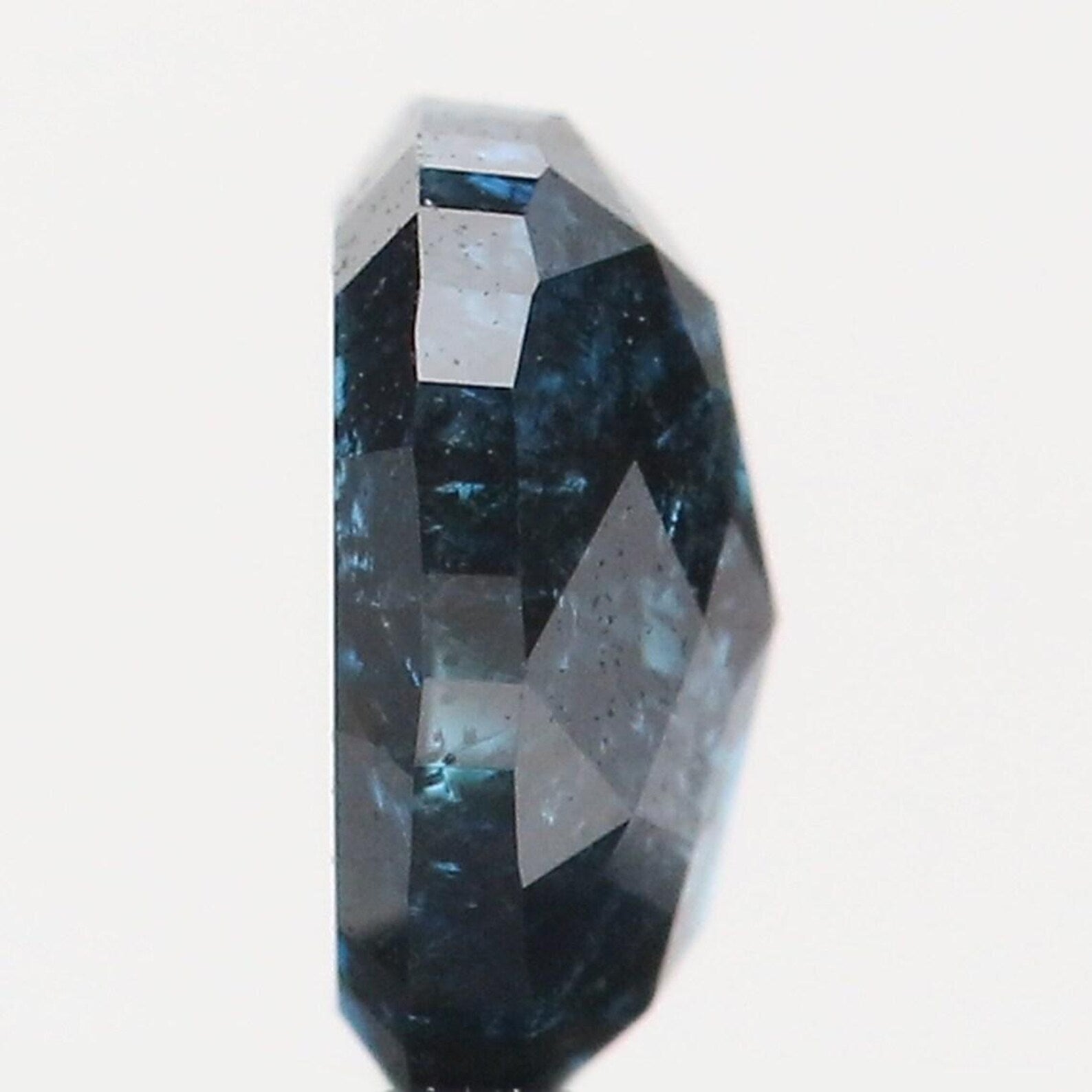 0.28 CT Natural Loose Oval Shape Diamond Blue Color Oval Cut Diamond 4.55 MM Natural Loose Blue Color Diamond Oval Rose Cut Diamond NQ348