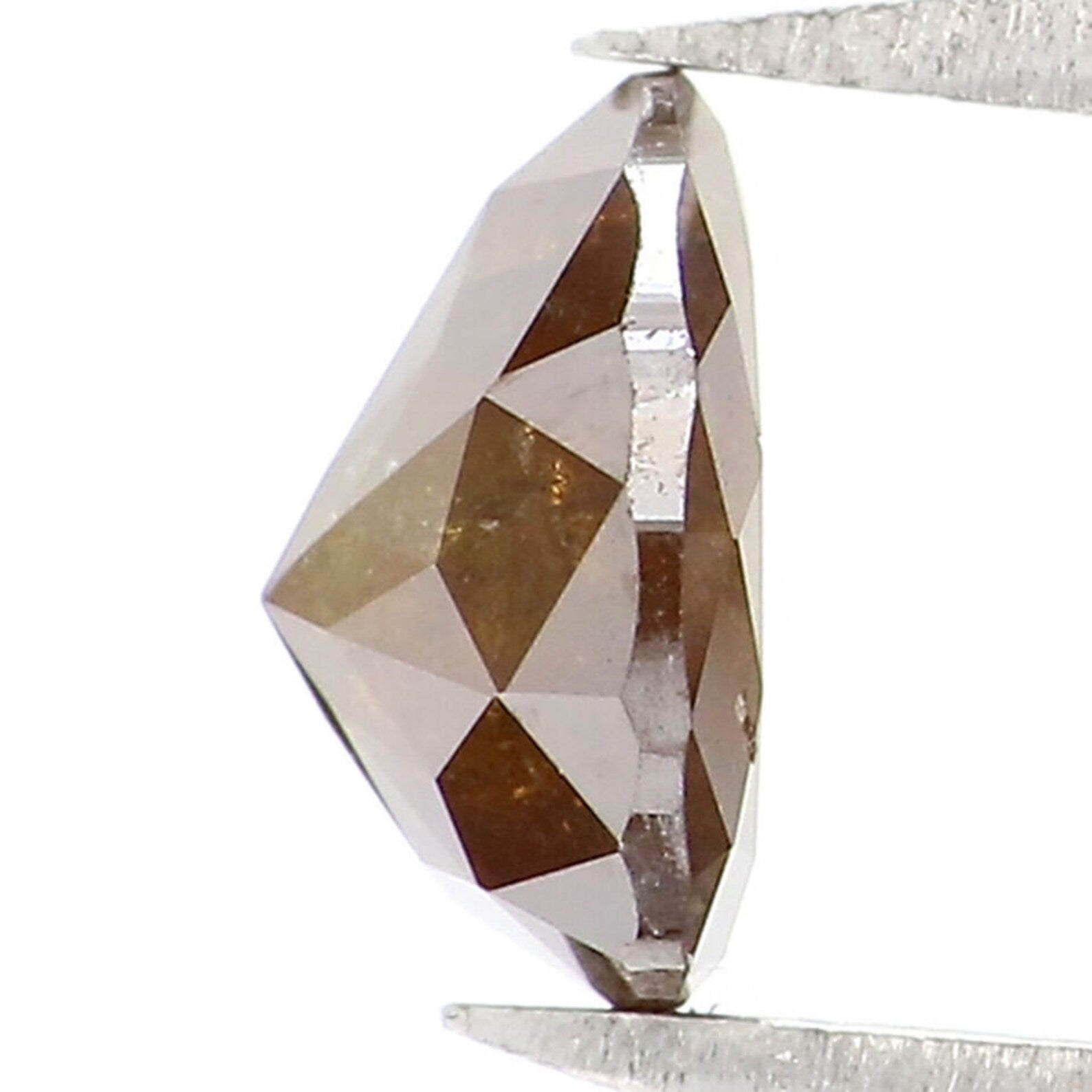 0.70 CT Natural Loose Pear Shape Diamond Grey Brown Color Pear Cut Diamond 6.10 MM Natural Loose Diamond Pear Brilliant Cut Diamond NQ9126
