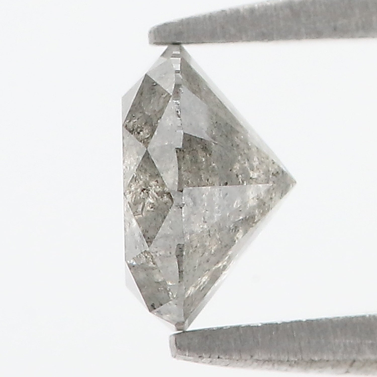 0.92 CT Natural Loose Round Shape Diamond Salt And Pepper Round Cut Diamond 6.20 MM Natural Loose Diamond Round Brilliant Cut Diamond LQ1201
