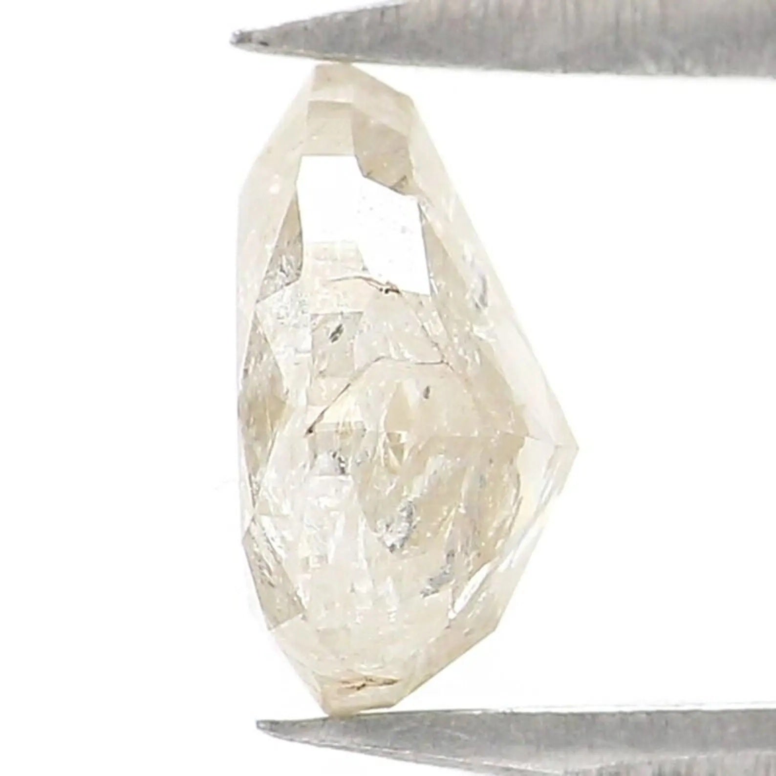 0.78 CT Natural Loose Pear Shape Diamond Yellow Color Pear Cut Diamond 6.40 MM Natural Diamond Grey Color Pear Brilliant Cut Diamond NQ7641