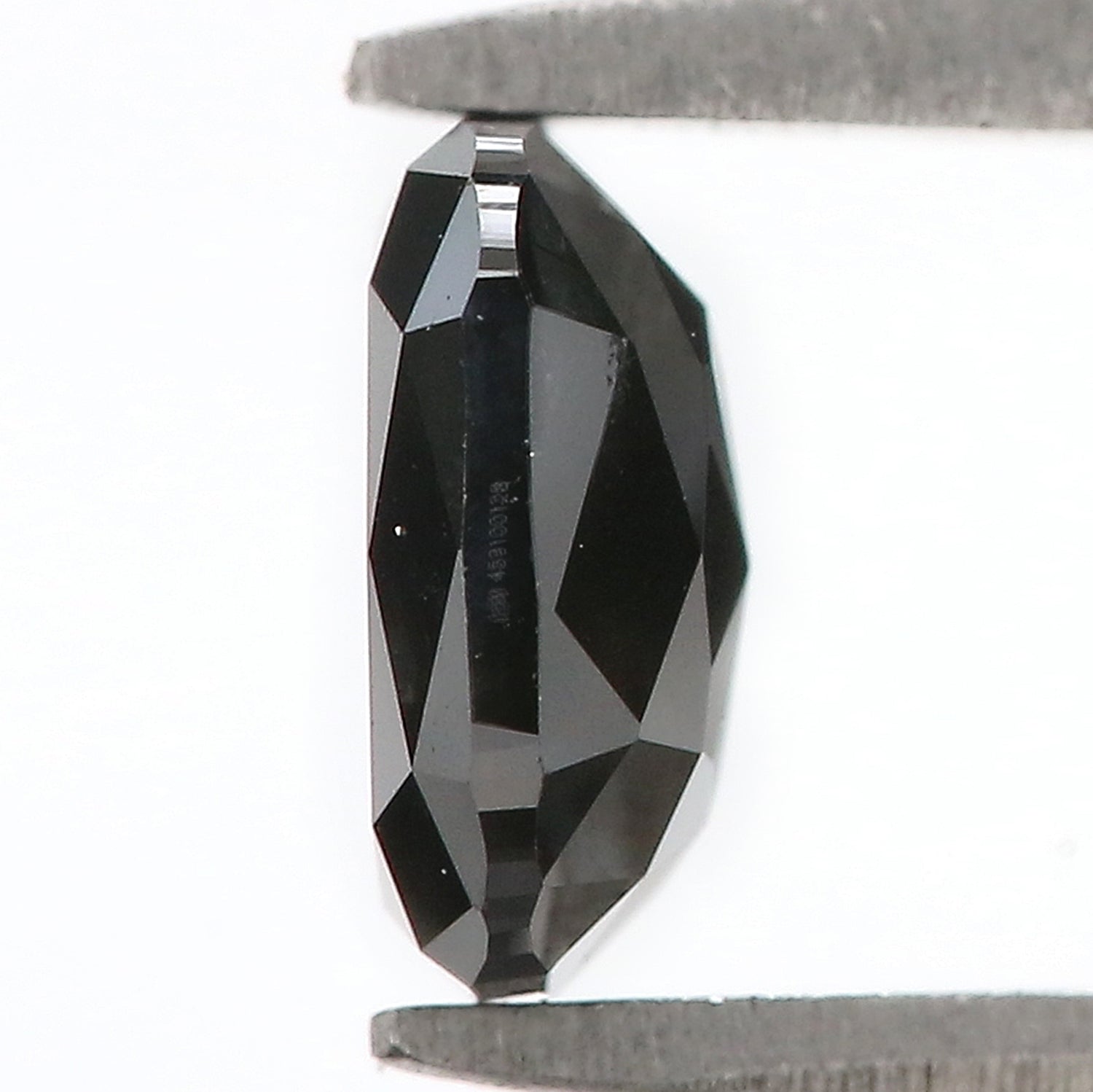 1.54 CT IGI Certified Natural Loose Cushion Modified Brilliant Cut Diamond Natural Black Color Diamond 7.15 MM Cushion Shape Diamond QL9398